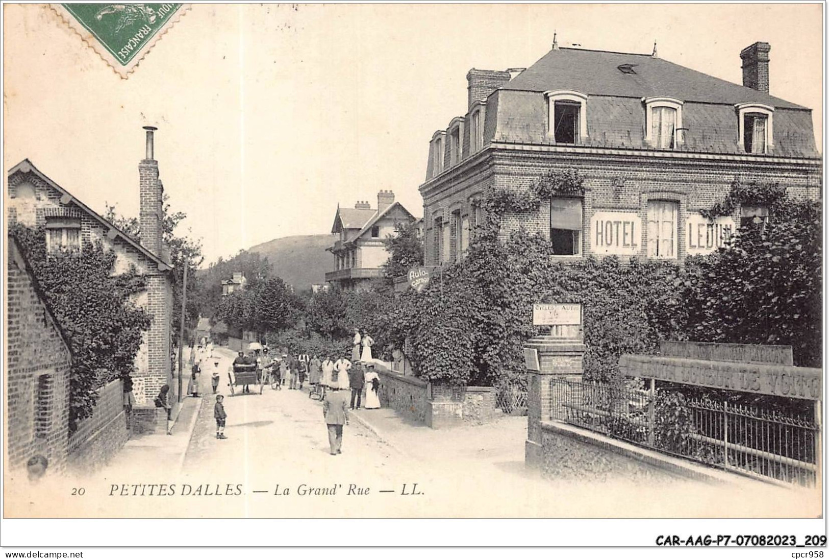 CAR-AAGP7-76-0675 - PETITES DALLES - La Grand'Rue  - Other & Unclassified