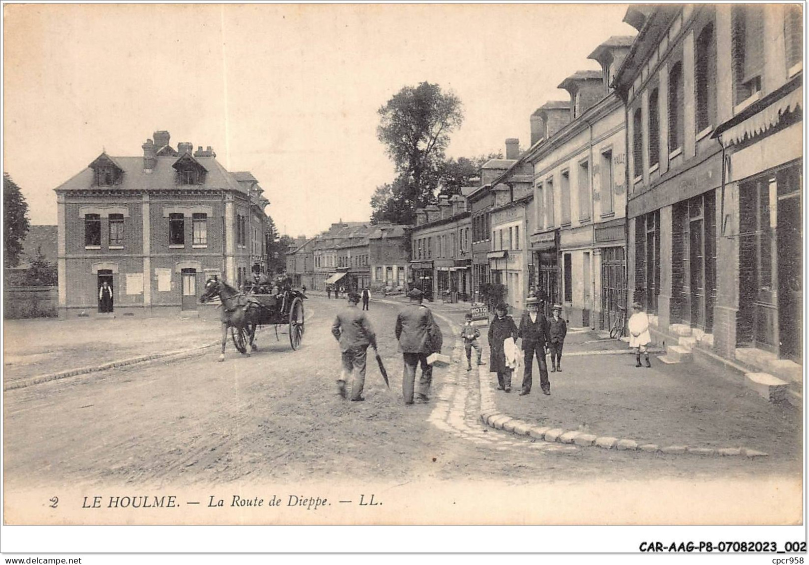 CAR-AAGP8-76-0678 - LE HOULME - La Route De Dieppe - Other & Unclassified