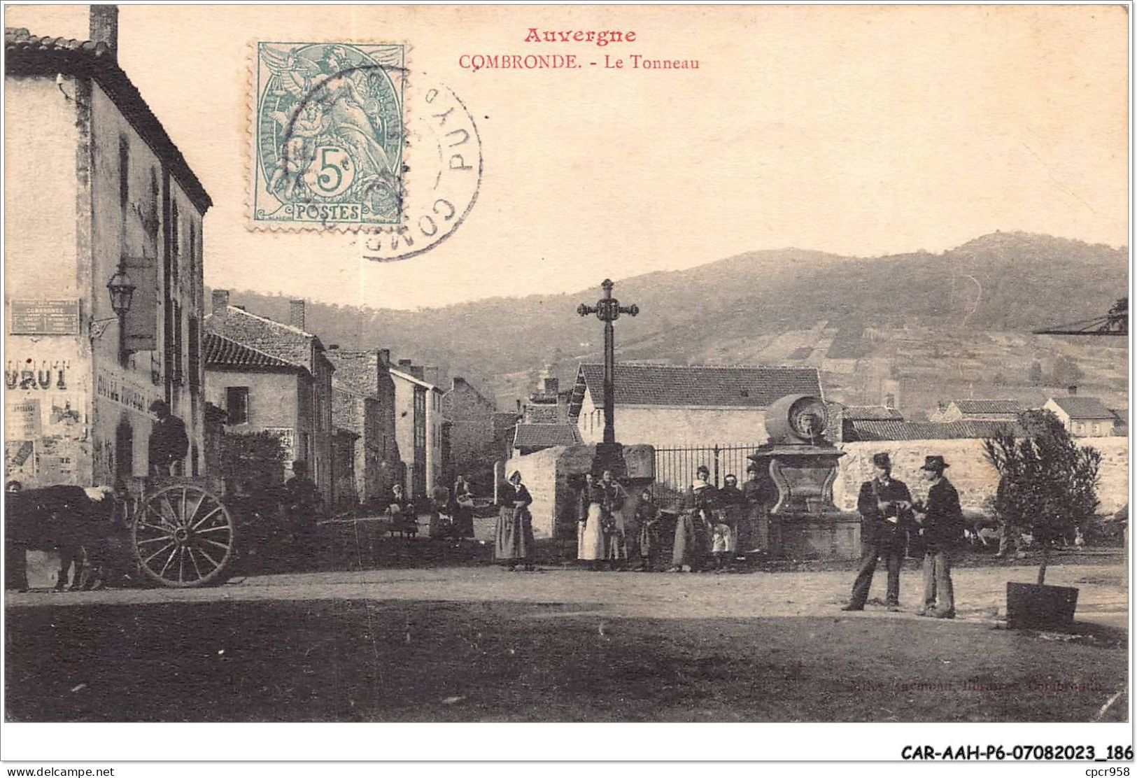 CAR-AAHP6-63-0569 - COMBRONDE - Le Tonneau - Auvergne Types D'Auvergne