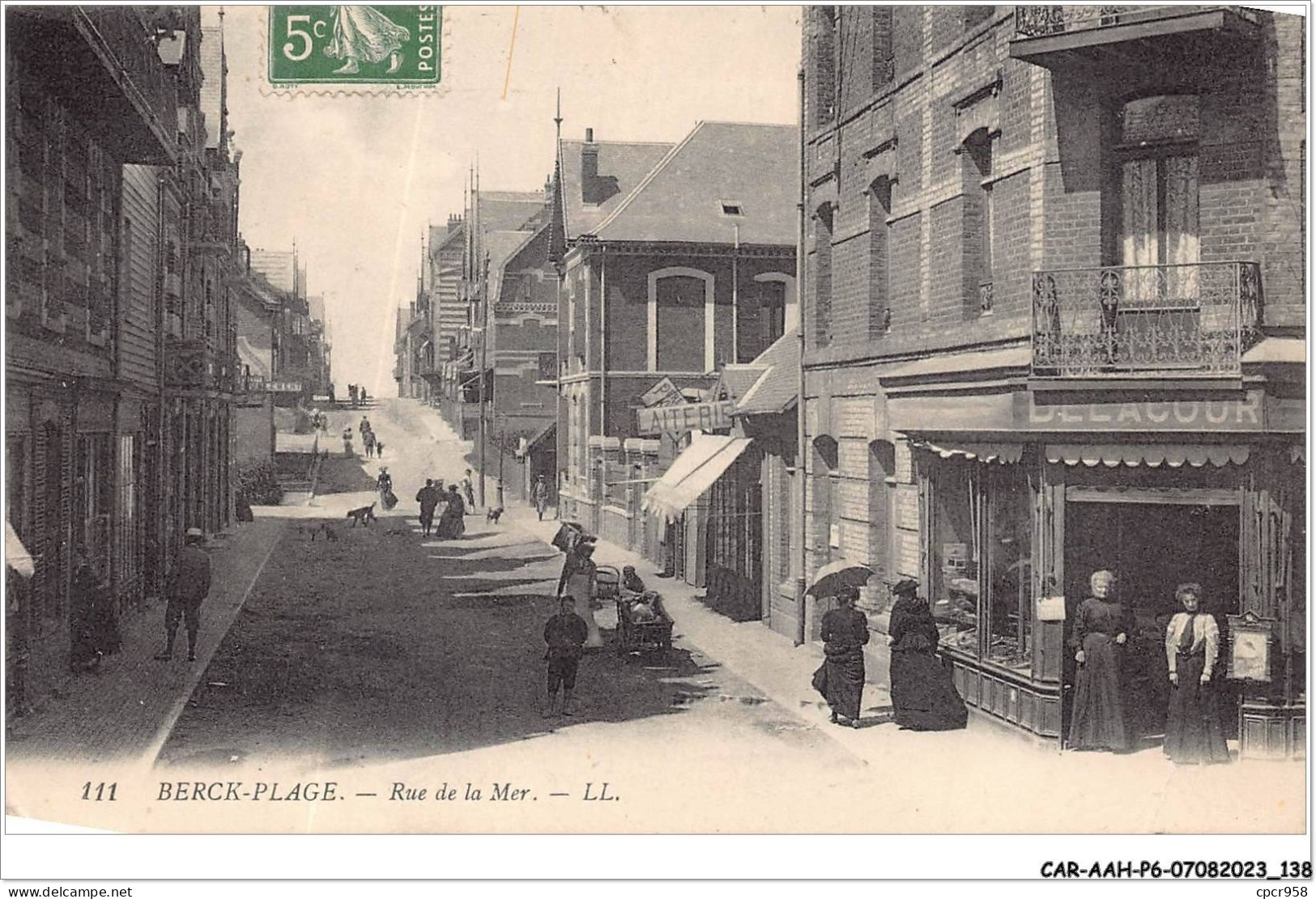 CAR-AAHP6-62-0545 - BERCK-PLAGE - Rue De La Mer - Berck