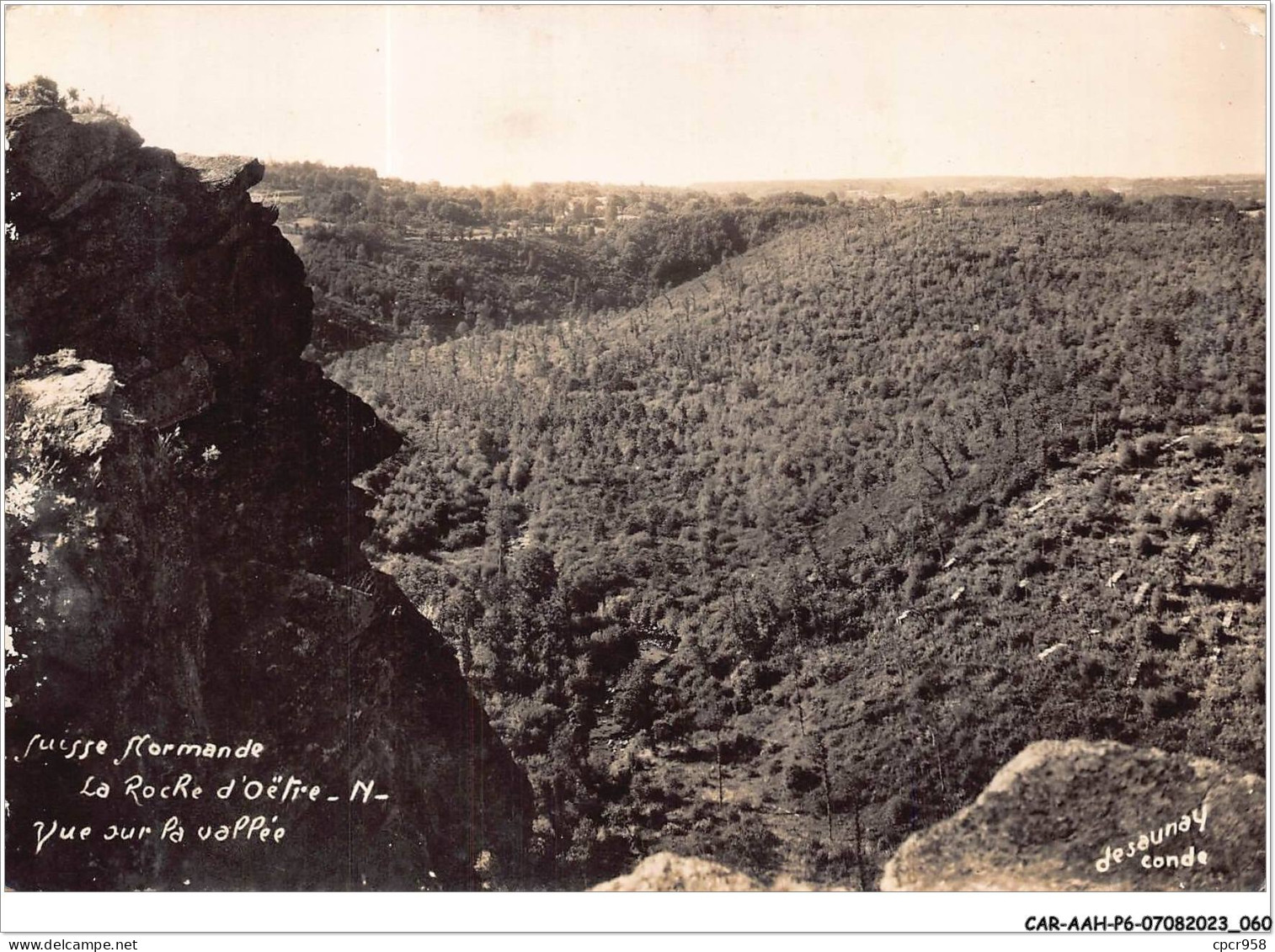 CAR-AAHP6-61-0506 - SUISSE NORMANDE - La Roche D'oëtre - Vue Sur La Vallée - Other & Unclassified