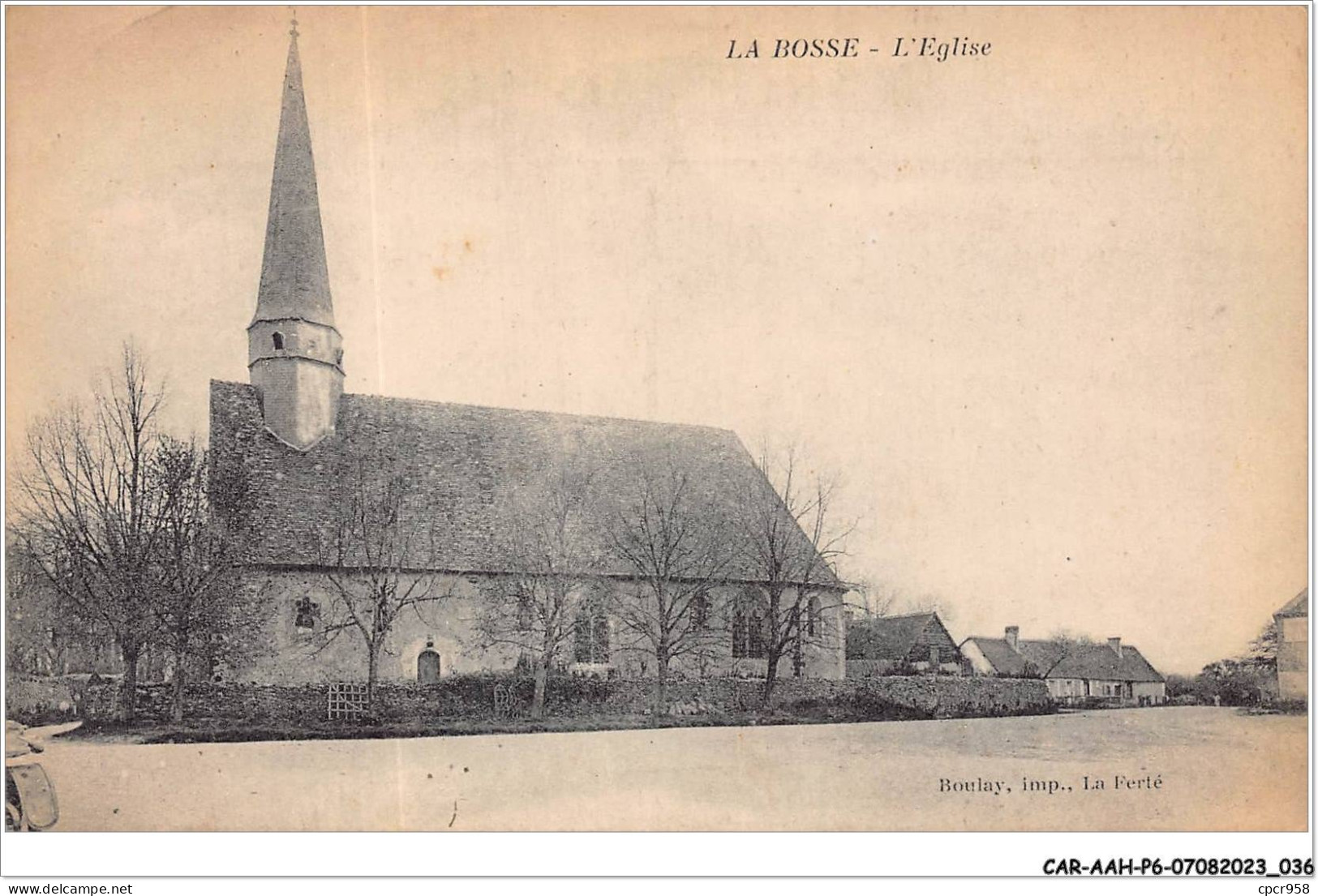 CAR-AAHP6-60-0494 - LA BOSSE - L'église - Other & Unclassified