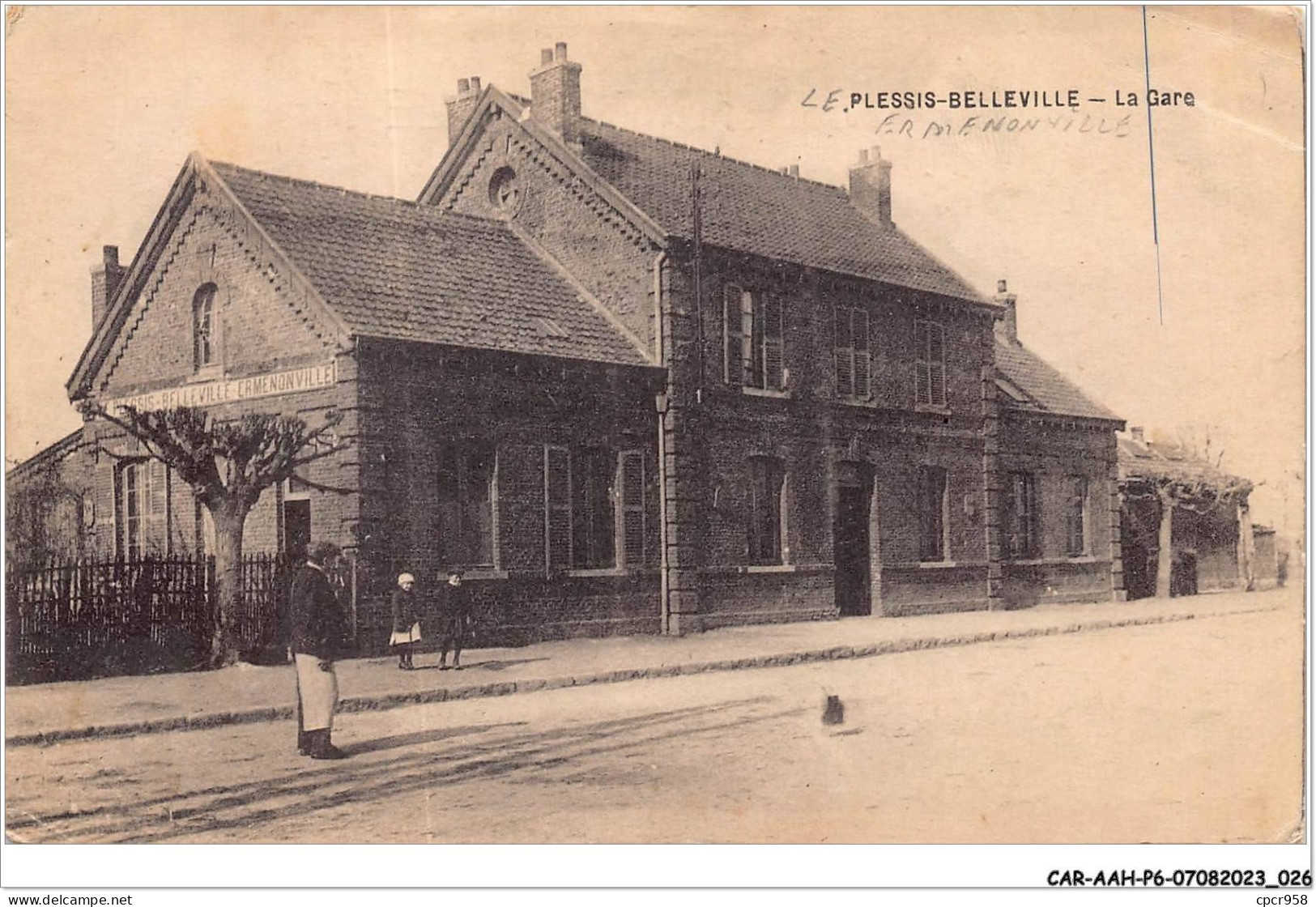 CAR-AAHP6-60-0489 - PLESSIS-BELLEVILLE - La Gare - Other & Unclassified