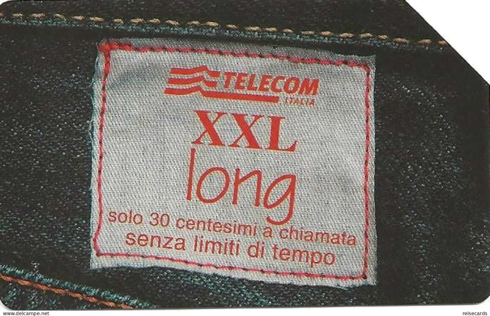 Italy: Telecom Italia Value € - XXL Long - Openbare Reclame