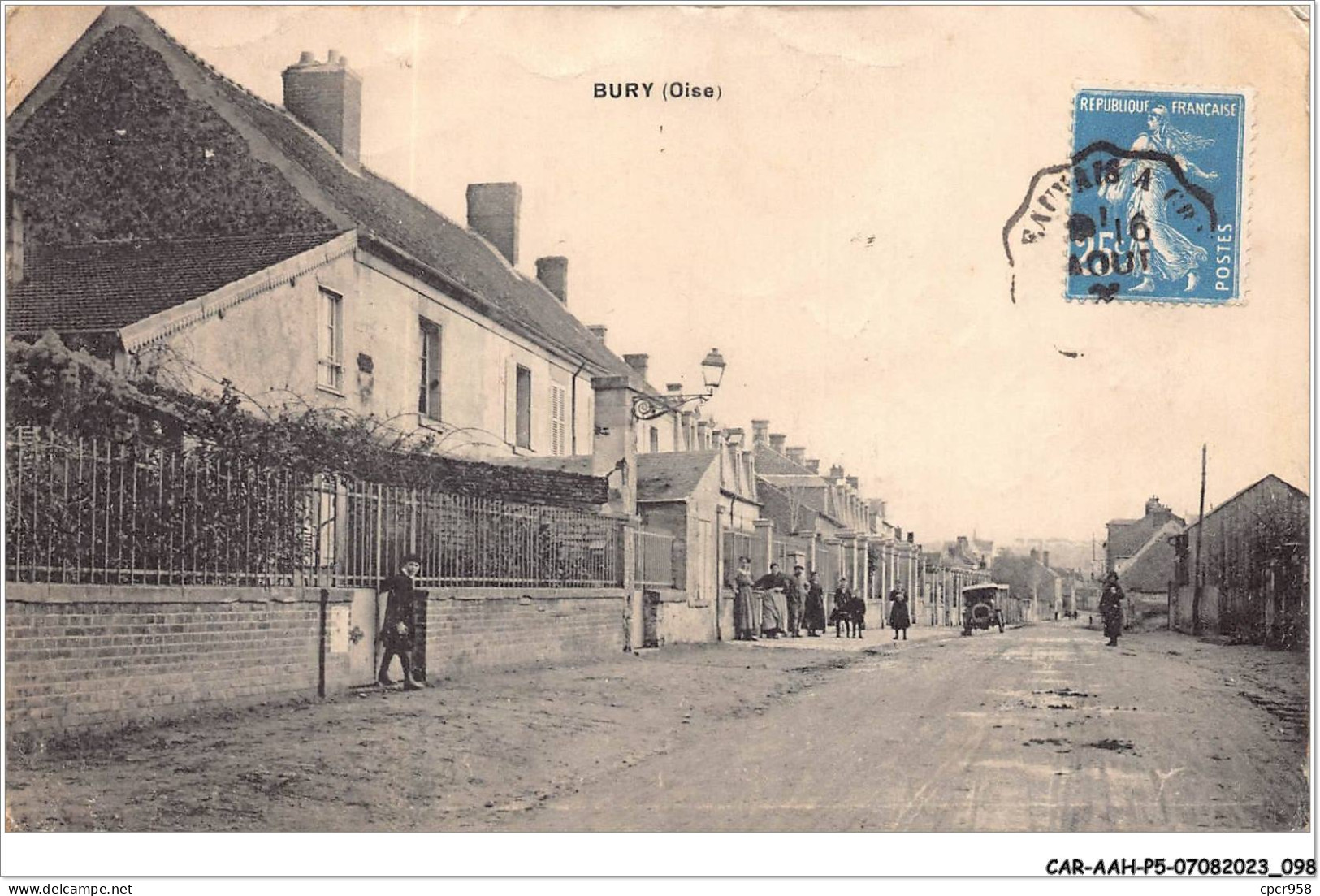 CAR-AAHP5-60-0433 - BURY - Une Rue - Other & Unclassified