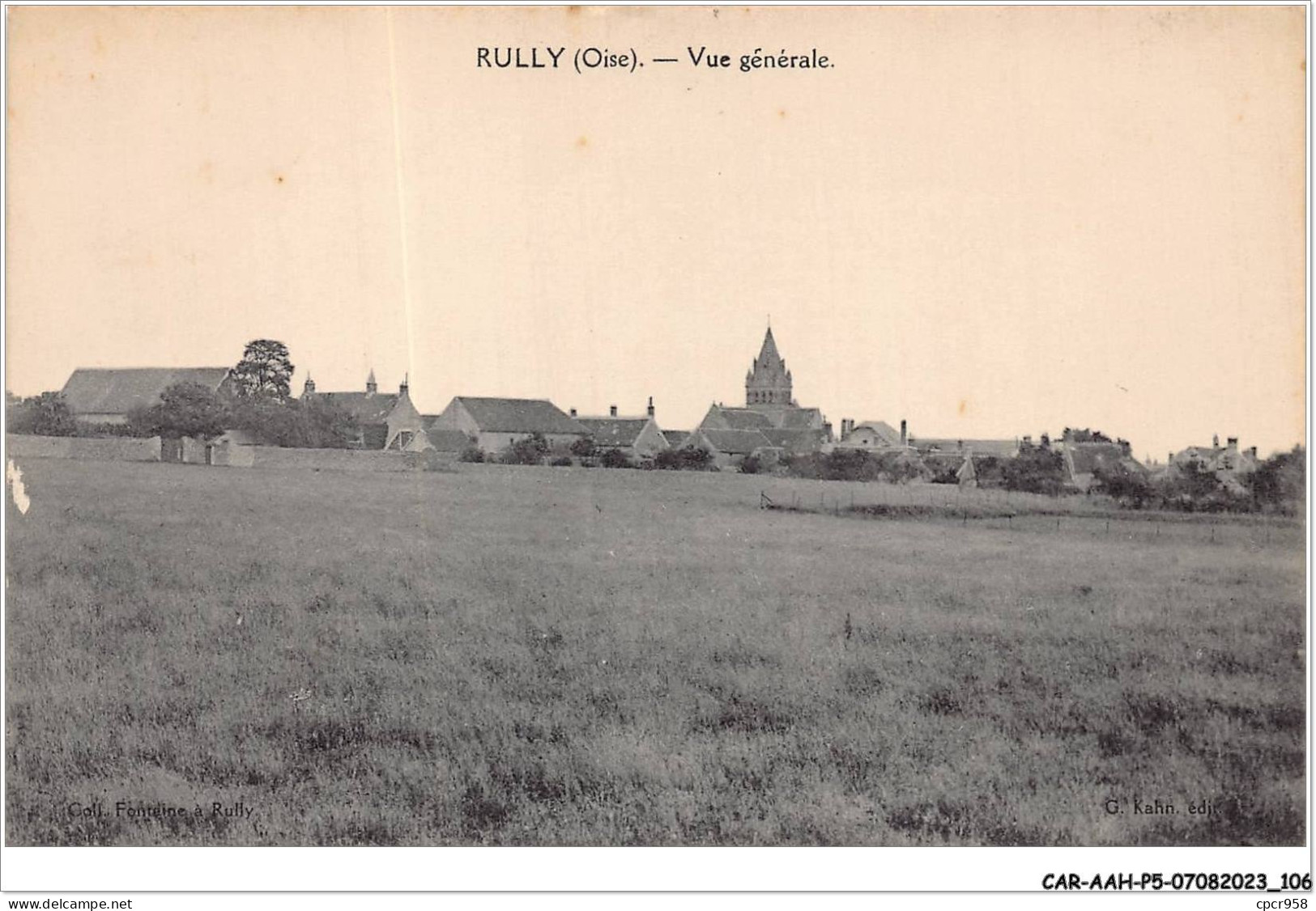 CAR-AAHP5-60-0437 - RULLY - Vue Générale - Autres & Non Classés