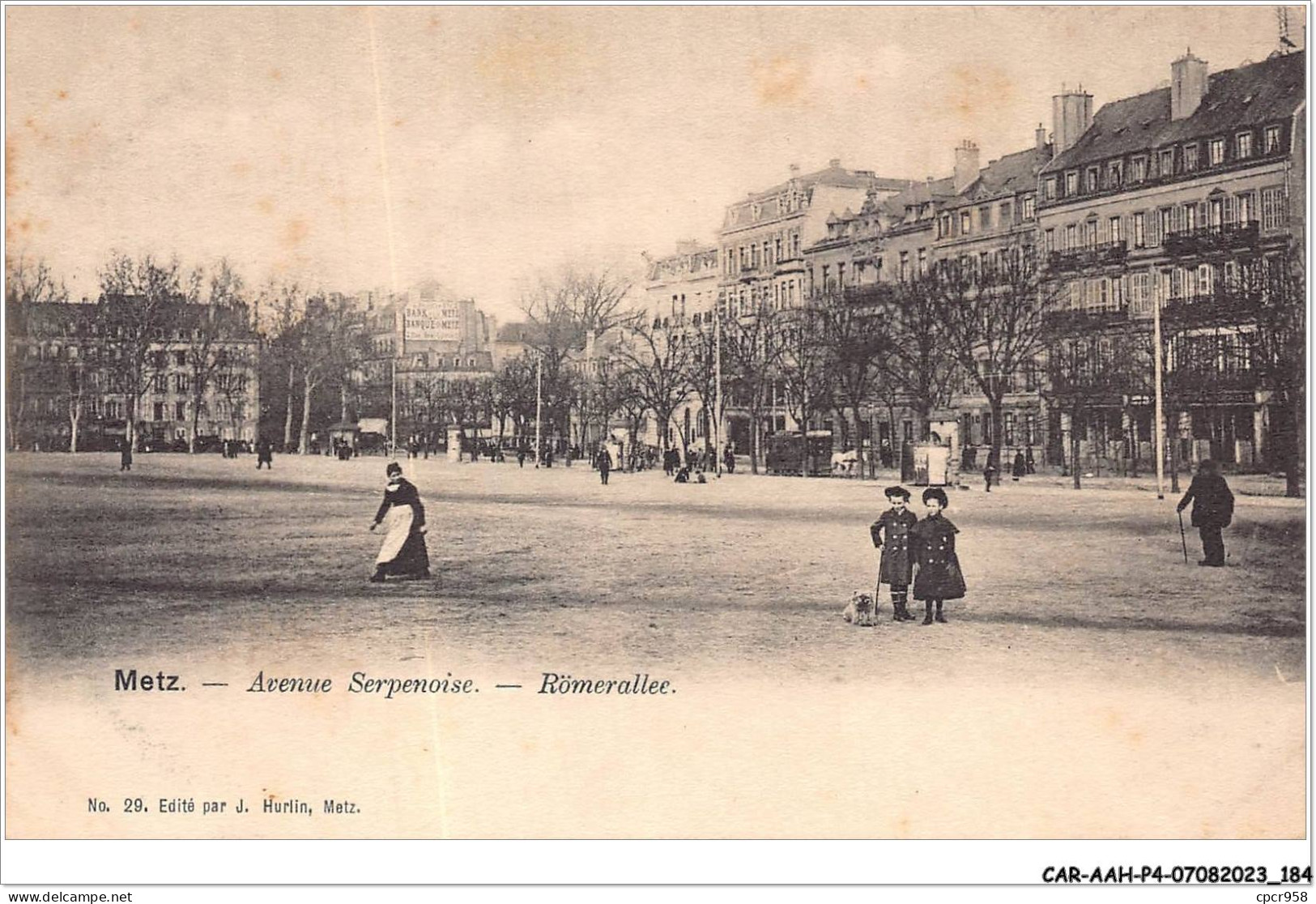 CAR-AAHP4-57-0377 - METZ - Avenue Serpenoise  - Metz