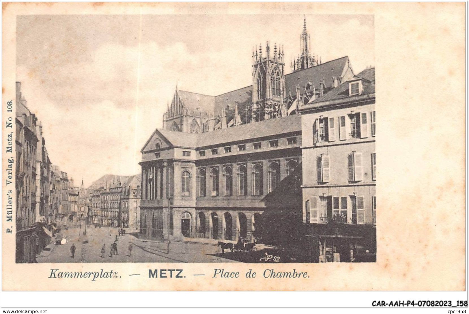 CAR-AAHP4-57-0364 - METZ - Place De Chambre - Metz