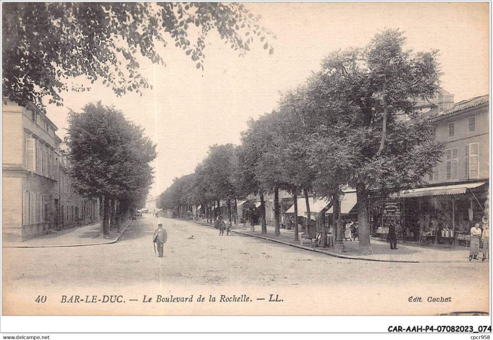 CAR-AAHP4-55-0322 - BAR-LE-DUC - Le Boulevard De La Rochelle - Bar Le Duc