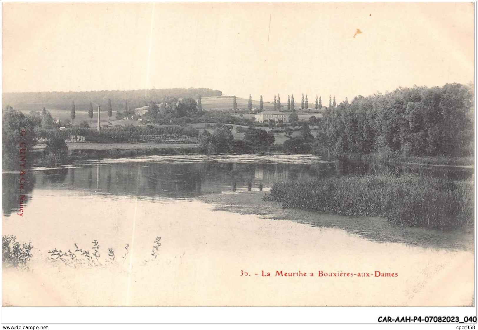 CAR-AAHP4-54-0305 - La Meurthe à Bouxières-aux-dames - Autres & Non Classés