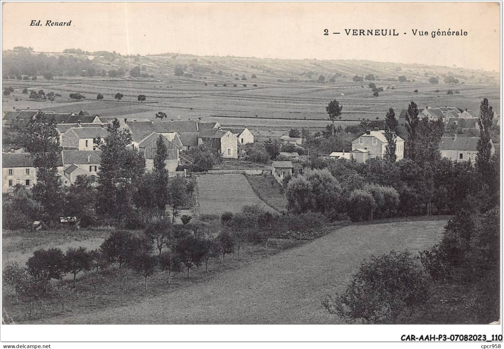 CAR-AAHP3-51-0239 - VERNEUIL - Vue Générale - Other & Unclassified