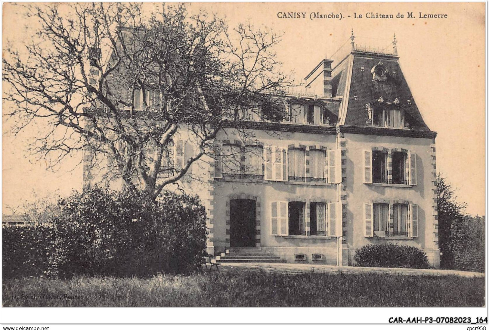 CAR-AAHP3-50-0266 - CASINY - Le Château De M. Lemerre - Other & Unclassified