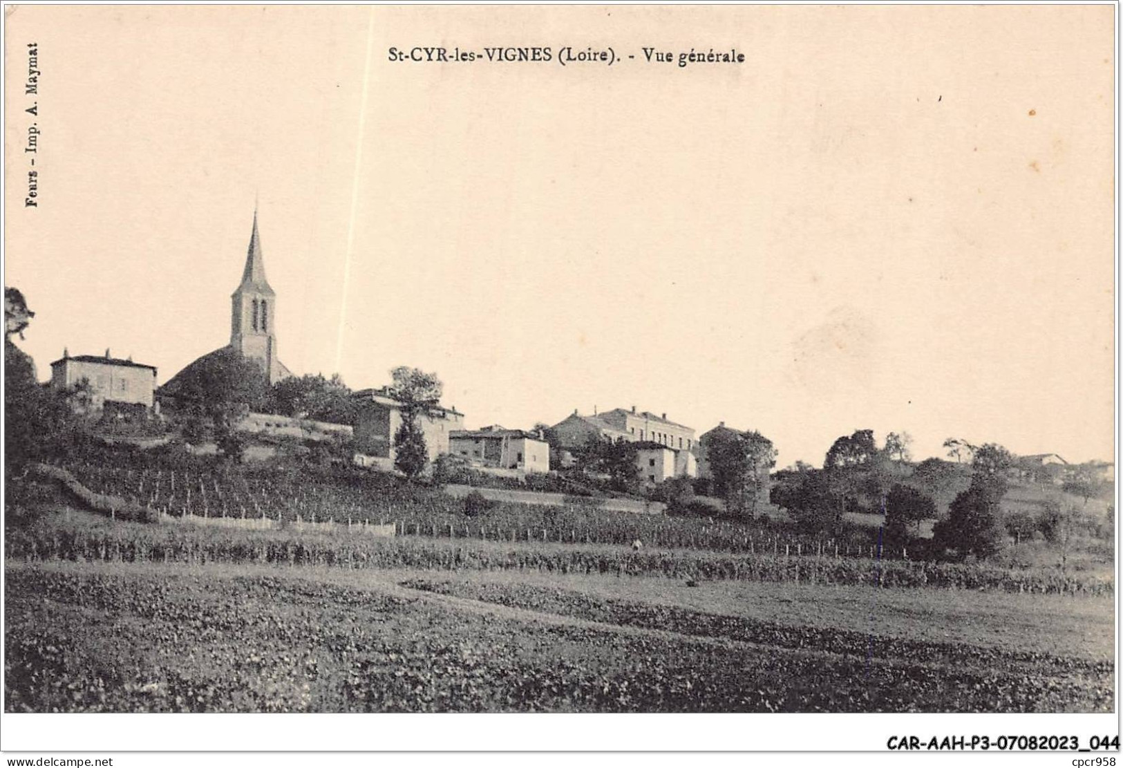 CAR-AAHP3-42-0206 - SAINT-CYR-LES-VIGNES - Vue Générale - Sonstige & Ohne Zuordnung