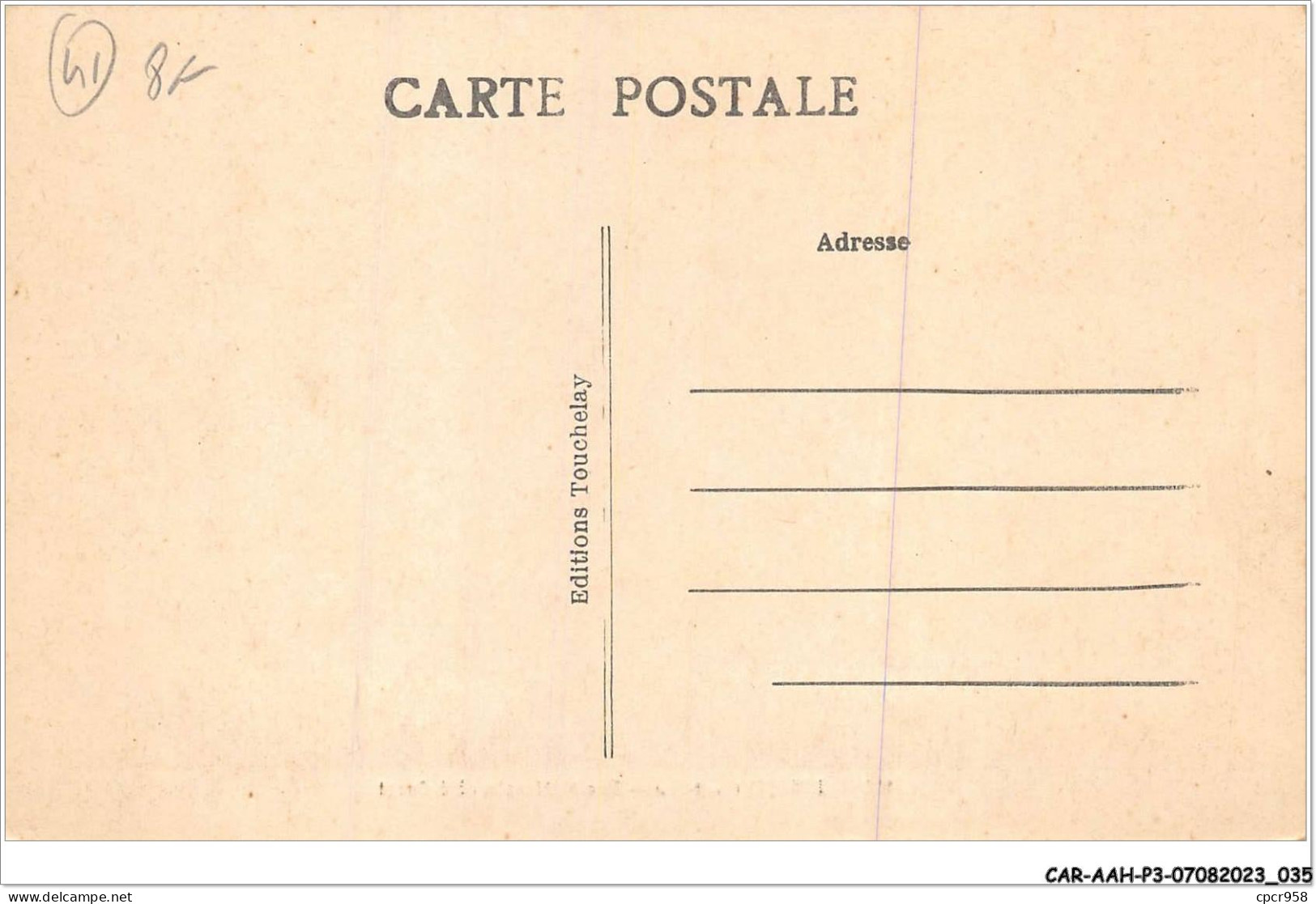 CAR-AAHP3-41-0201 - MONTRICHARD - Rue Nationale Côté Ouest - Magasin Moderne - Montrichard