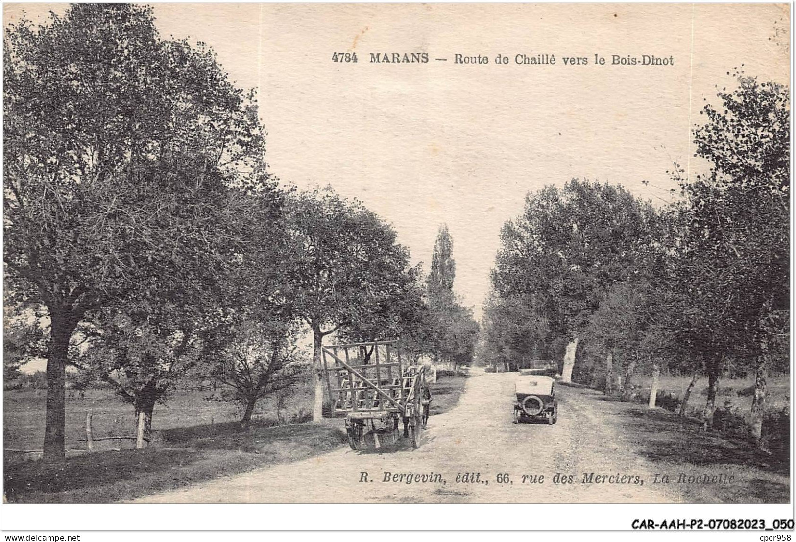 CAR-AAHP2-17-0111 - MARANS - Route De Chaille Vers Le Bois-dinot - Sonstige & Ohne Zuordnung