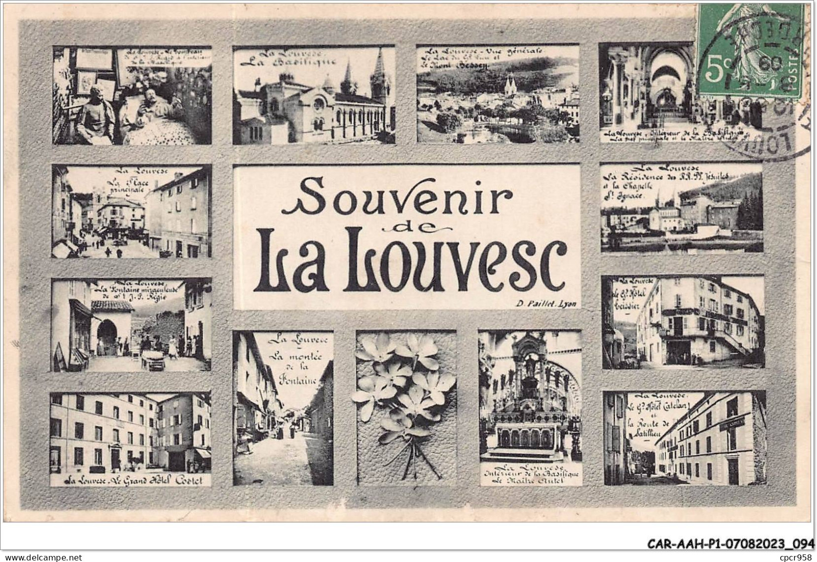 CAR-AAHP1-7-0048 - Souvenir De La Louvesc - Multi-vues - La Louvesc