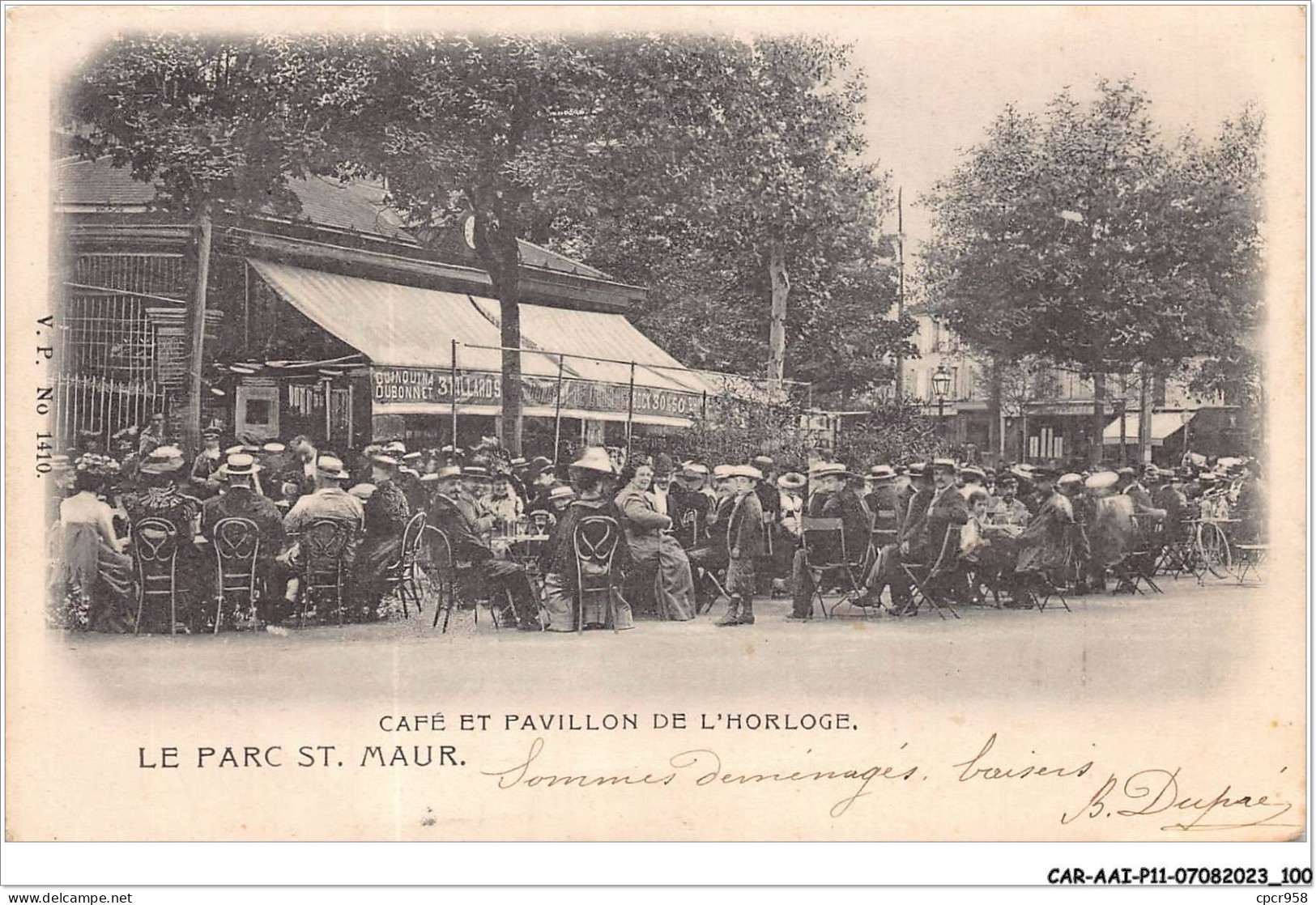 CAR-AAIP11-94-1030 - SAINT MAUR - Le Parc - Cafe Et Pavillon De L'Horlogorie - Saint Maur Des Fosses