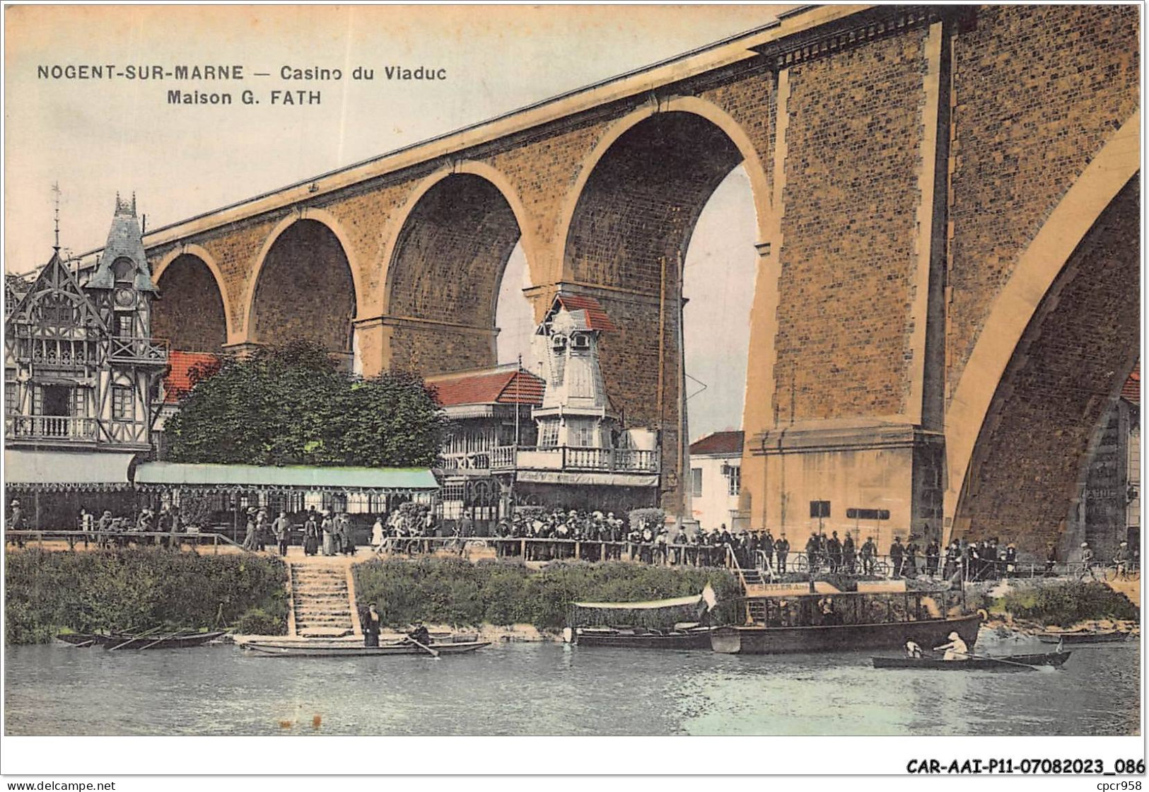 CAR-AAIP11-94-1023 - NOGENT SUR MARNE - Casino Du Viaduc - Maison G. Fath - Nogent Sur Marne