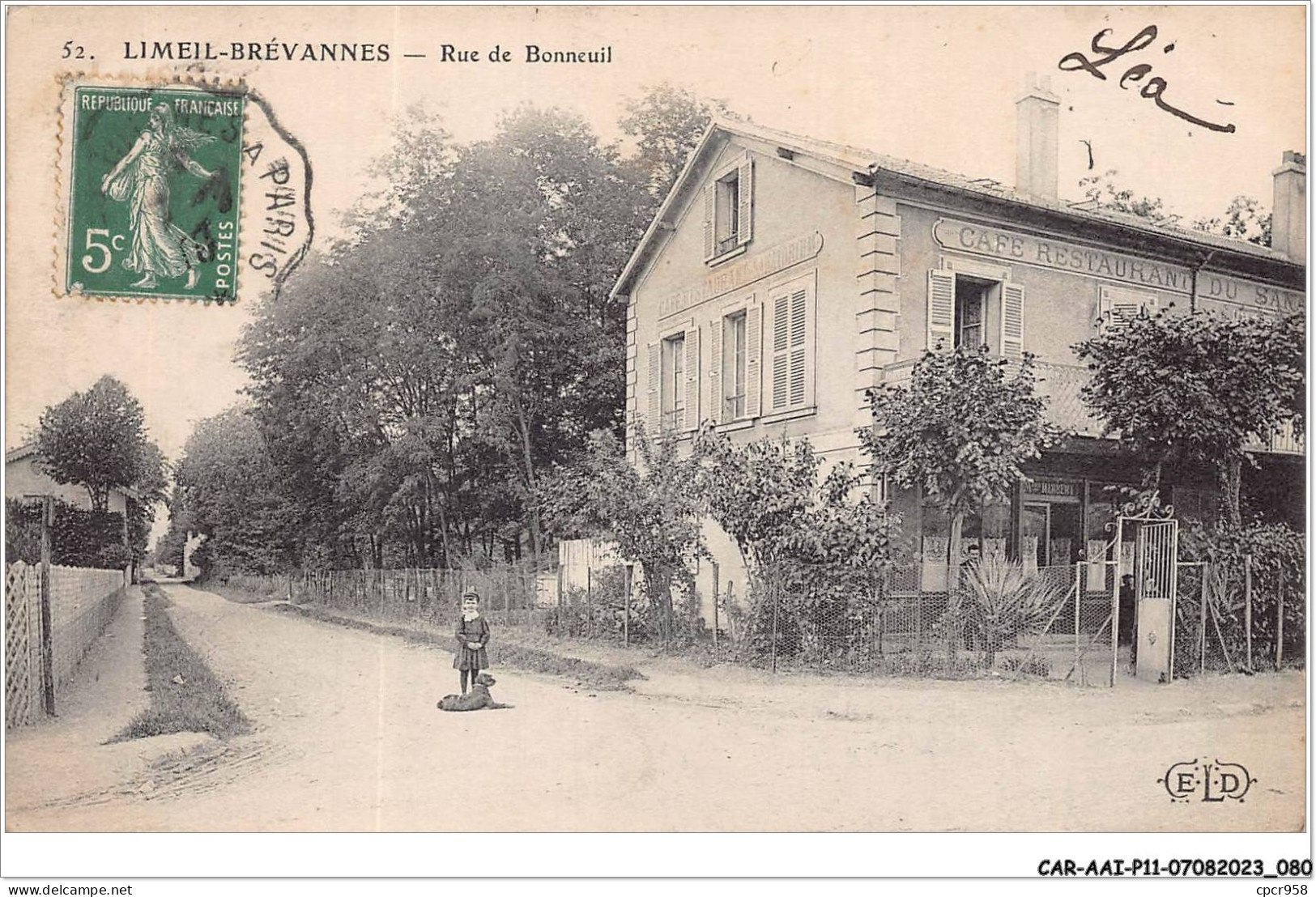 CAR-AAIP11-94-1020 - LIMEIL BREVANNES - Rue De Bonneuil - ELD - Limeil Brevannes