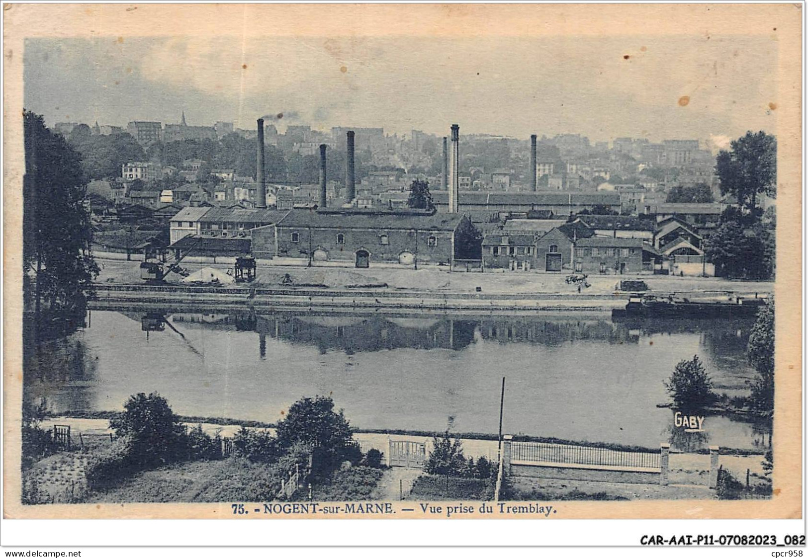 CAR-AAIP11-94-1021 - NOGENT SUR MARNE - Vue Prise Du Tremblay  - Nogent Sur Marne