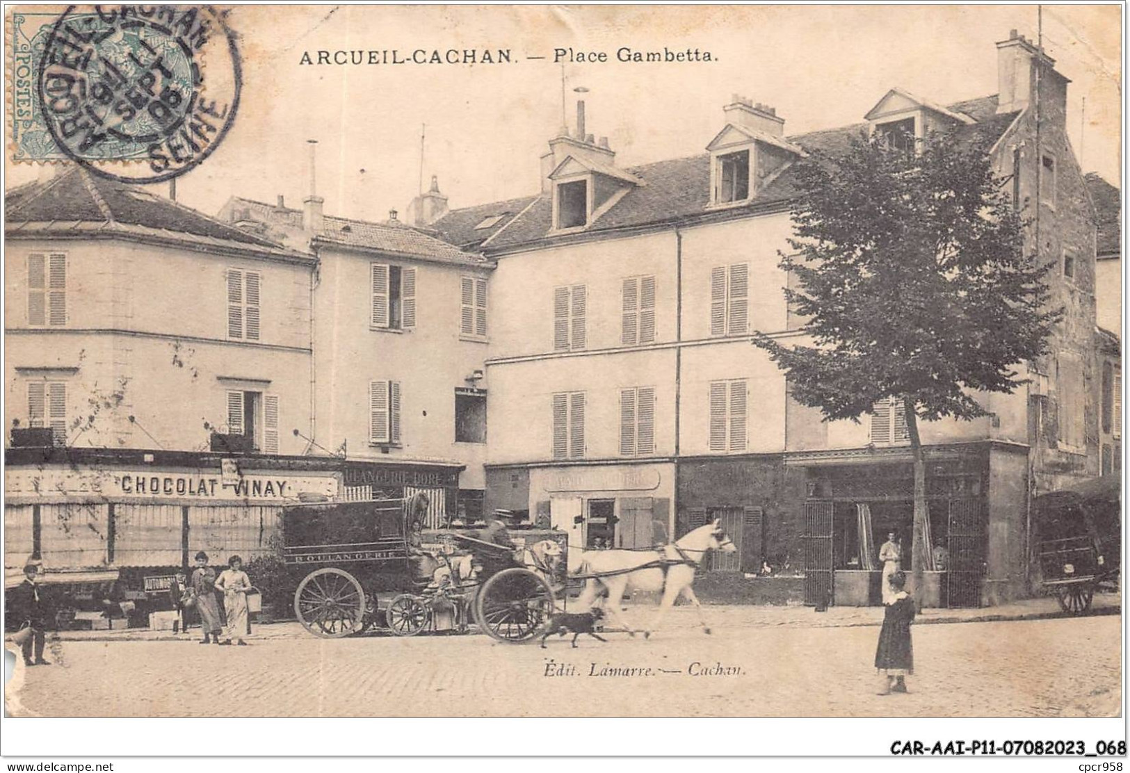 CAR-AAIP11-94-1014 - ARCUEIL CACHAN - Place Gambetta - Arcueil