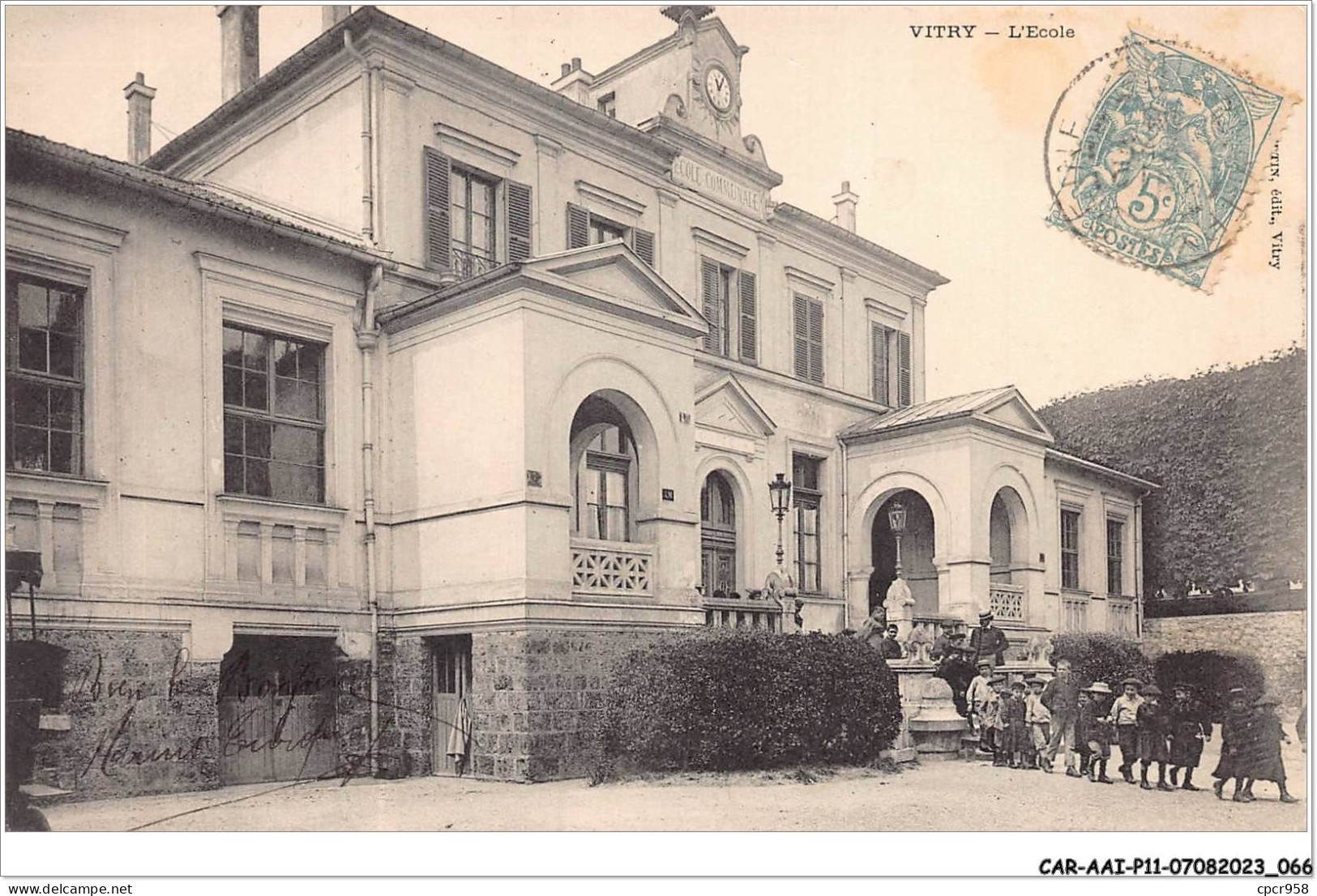 CAR-AAIP11-94-1013 - VITRY - L'Ecole - Sortie Des Ecoliers - Vitry Sur Seine