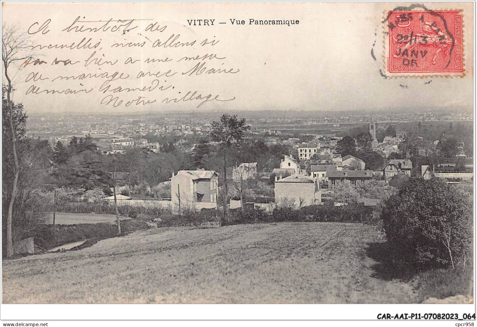 CAR-AAIP11-94-1012 - VITRY - Vue Panoramique  - Vitry Sur Seine