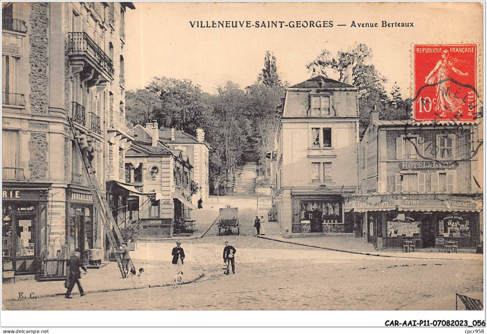 CAR-AAIP11-94-1008 - VILLENEUVE SAINT GEORGES - Avenue Berteaux  - Villeneuve Saint Georges
