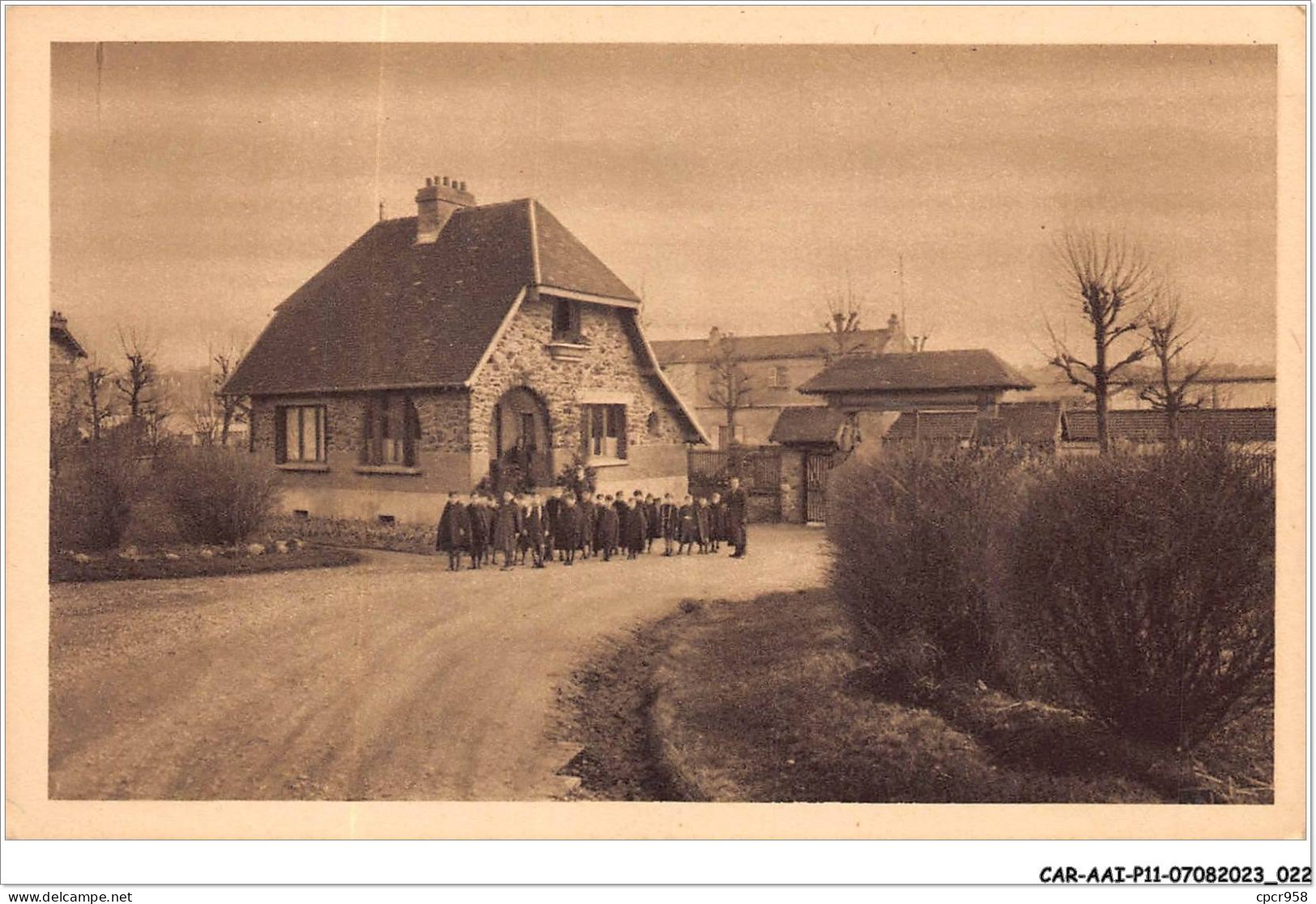 CAR-AAIP11-94-0991 - CACHAN - Le Foyer Des P.T.T. - Entree Et Conciergerie - Cachan