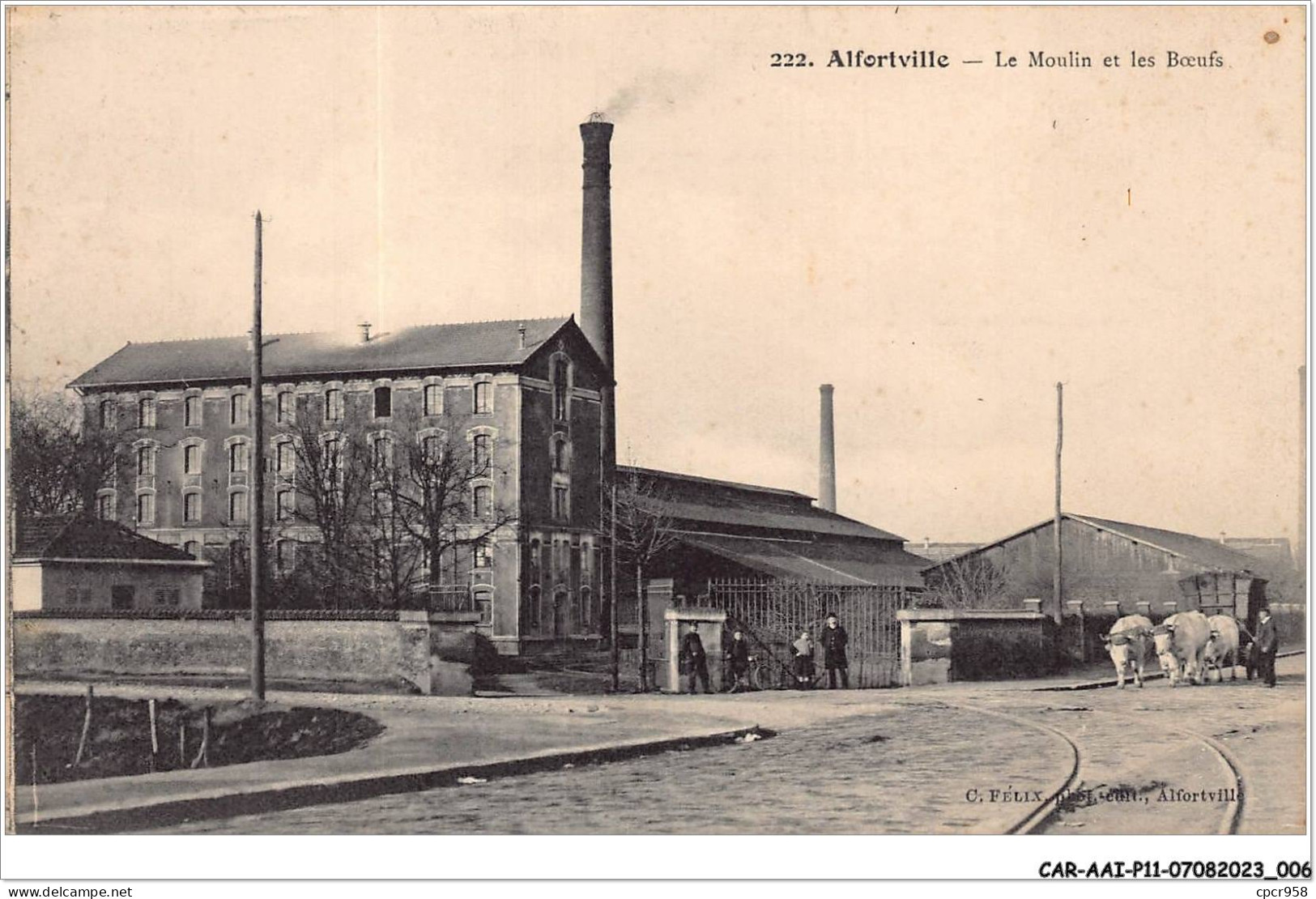 CAR-AAIP11-94-0983 - ALFORTVILLE - Le Moulin Et Les Boeufs - Alfortville