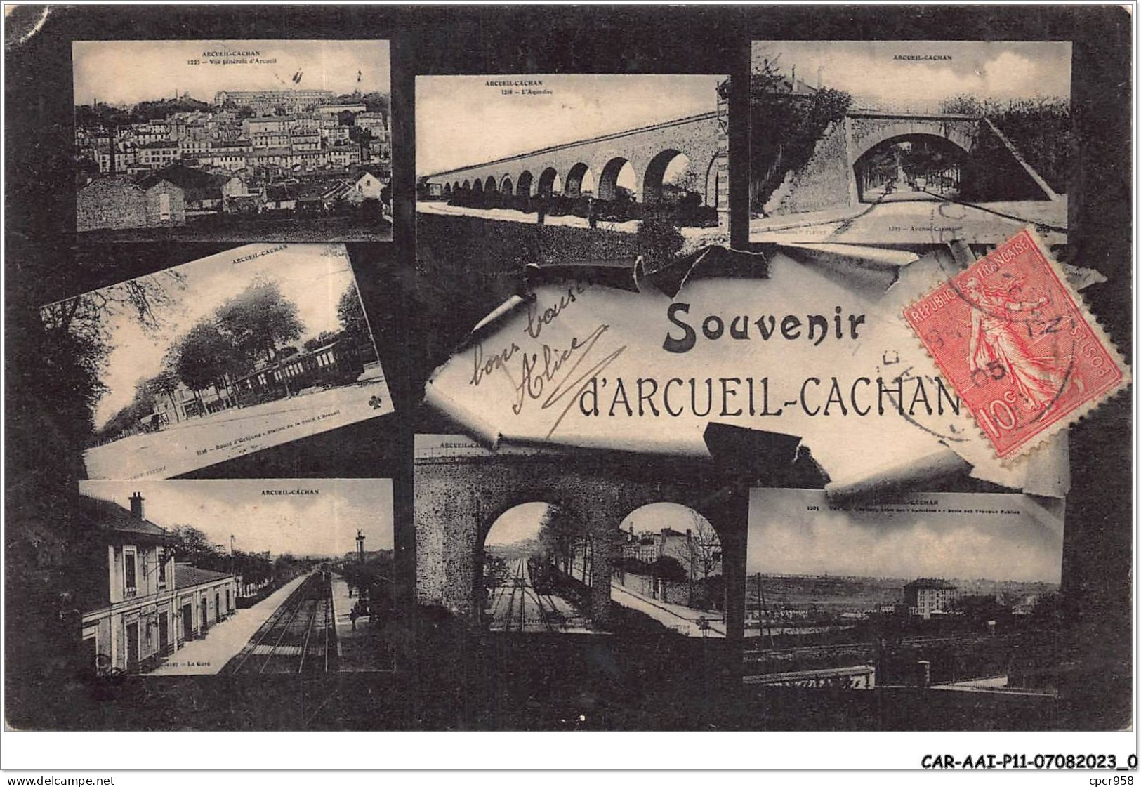 CAR-AAIP11-94-0980 - ARCUEIL - Souvenir - Multi-vues - Arcueil