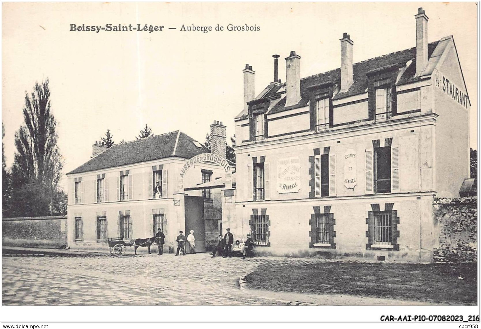 CAR-AAIP10-94-0971 - BOISSY SAINT LEGER - Auberge De Grosbois  - Boissy Saint Leger