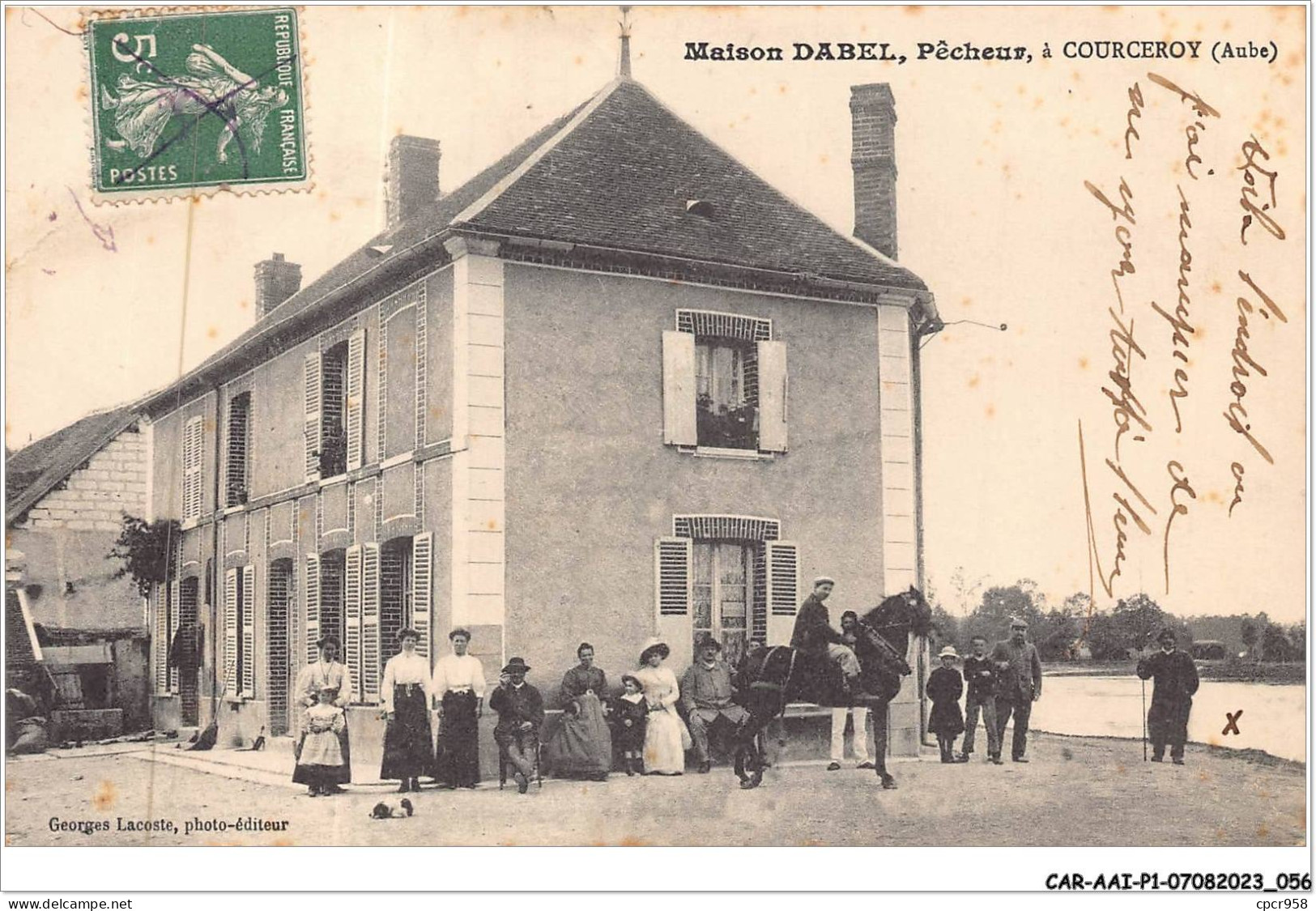 CAR-AAIP1-10-0029 - COURCEROY - Maison Dabel Pecheur  - Autres & Non Classés