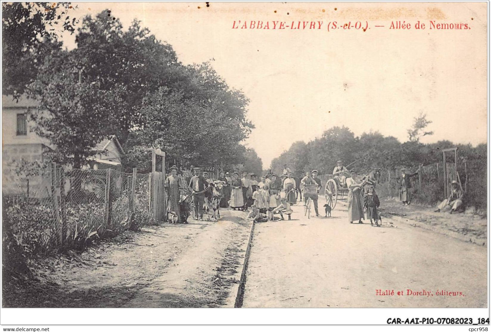 CAR-AAIP10-93-0955 - L'ABBAYE LIVRY - Allée De Nemours - Livry Gargan