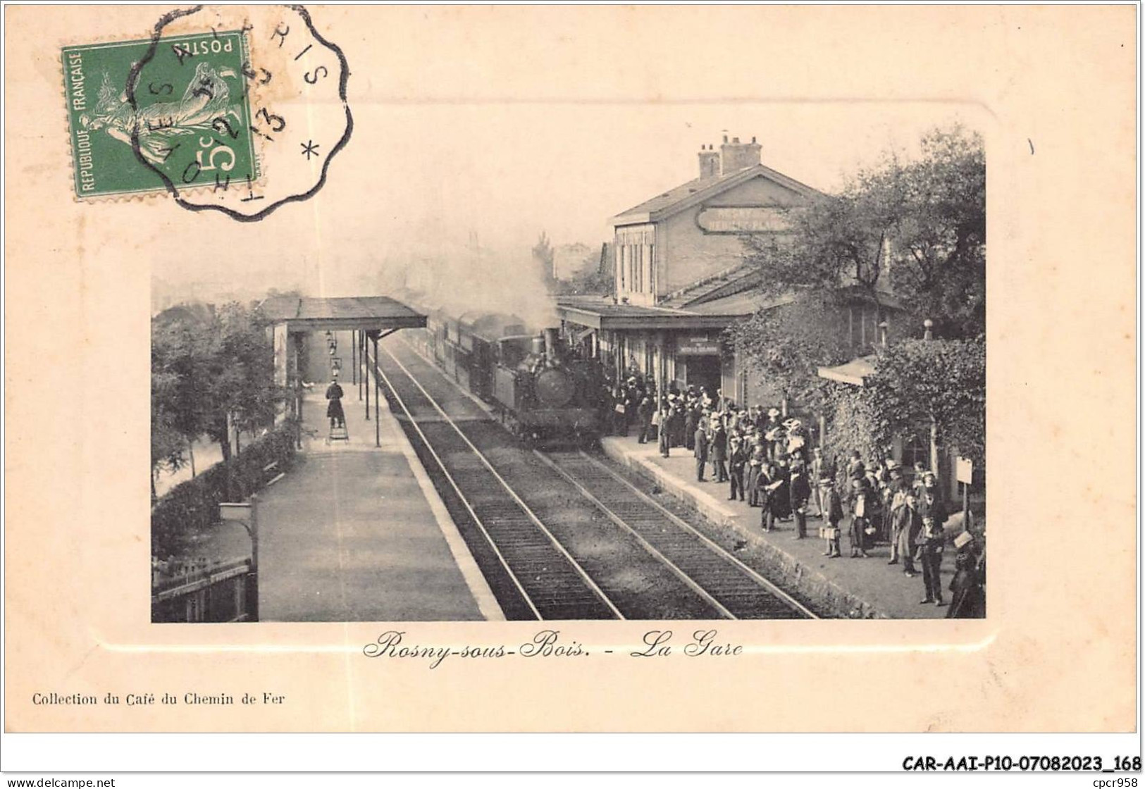 CAR-AAIP10-93-0947 - ROSNY SOUS BOIS - La Gare - Train - Rosny Sous Bois