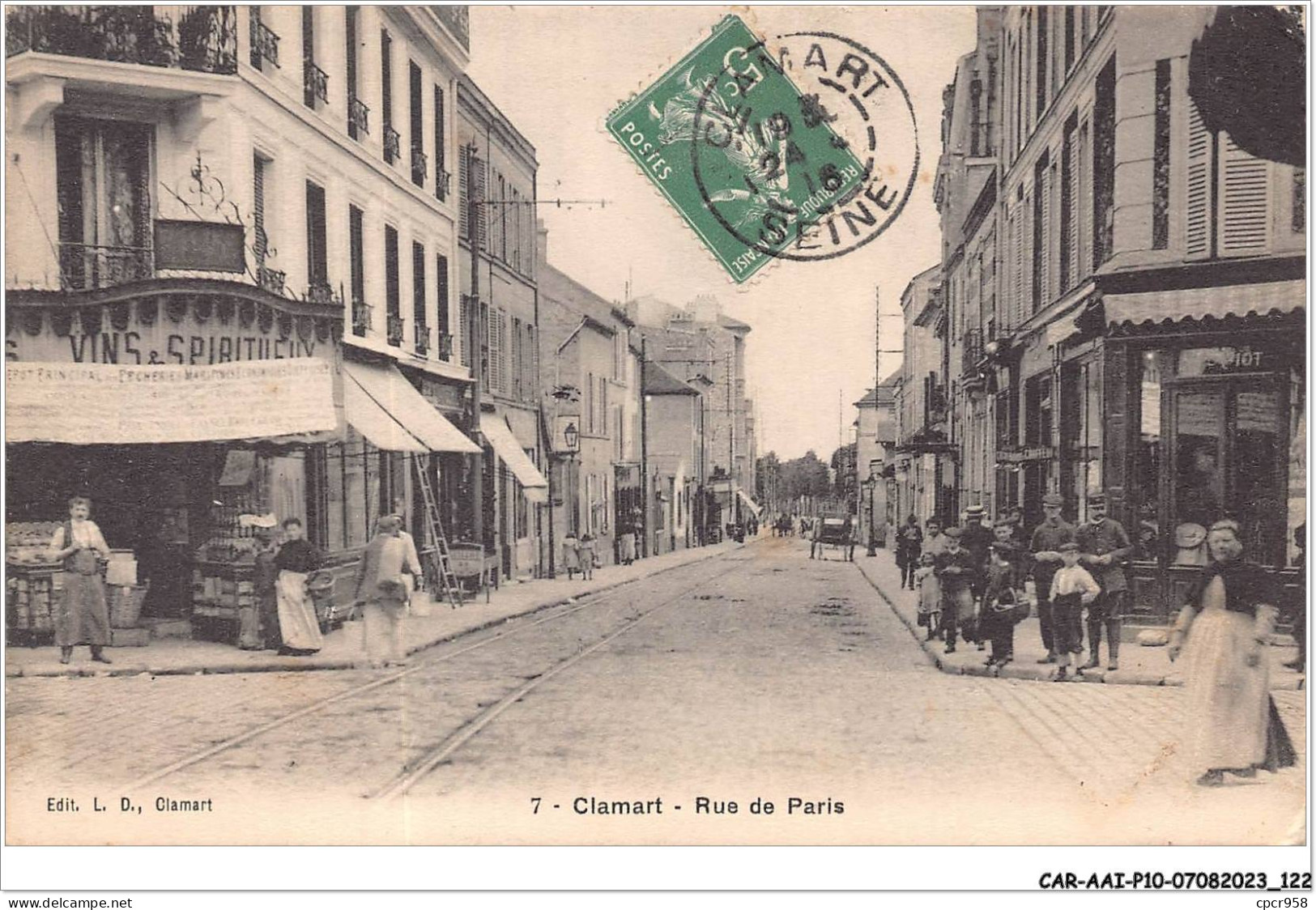 CAR-AAIP10-92-0924 - CLAMART - Rue De Paris  - Clamart