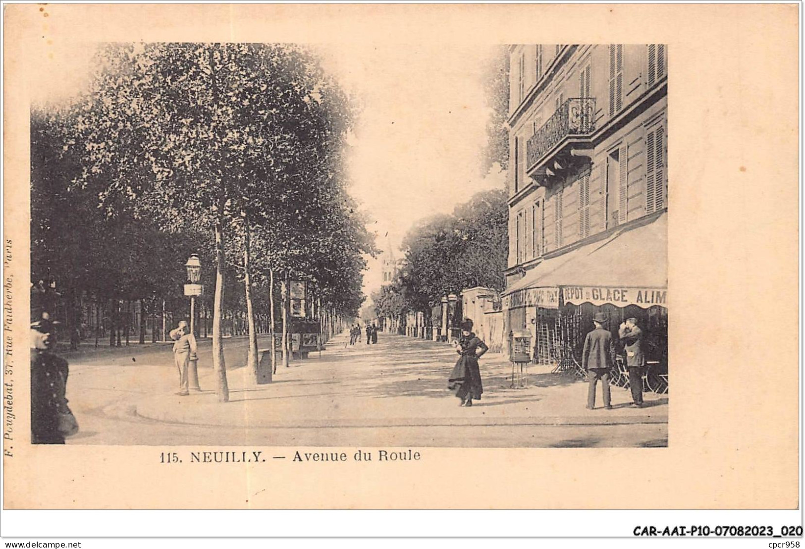 CAR-AAIP10-92-0873 - NEUILLY SUR SEINE - Avenue Du Roule  - Neuilly Sur Seine