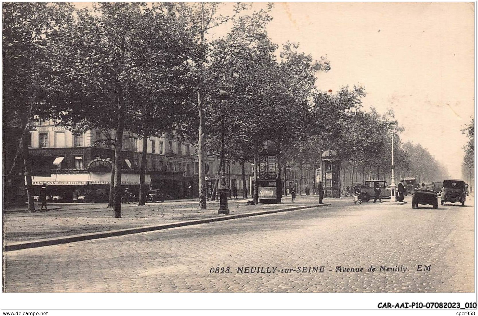 CAR-AAIP10-92-0868 - NEUILLY SUR SEINE - Avenue De Neuilly - Neuilly Sur Seine