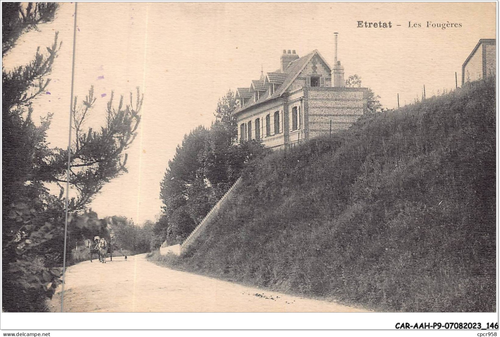 CAR-AAHP9-76-0843 - ETRETAT - Les Fougères - Etretat