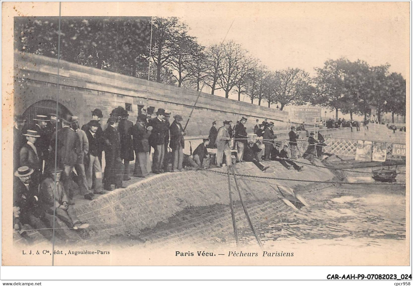 CAR-AAHP9-75-0782 - PARIS-VECU - Pêcheurs Parisiens - Sonstige & Ohne Zuordnung