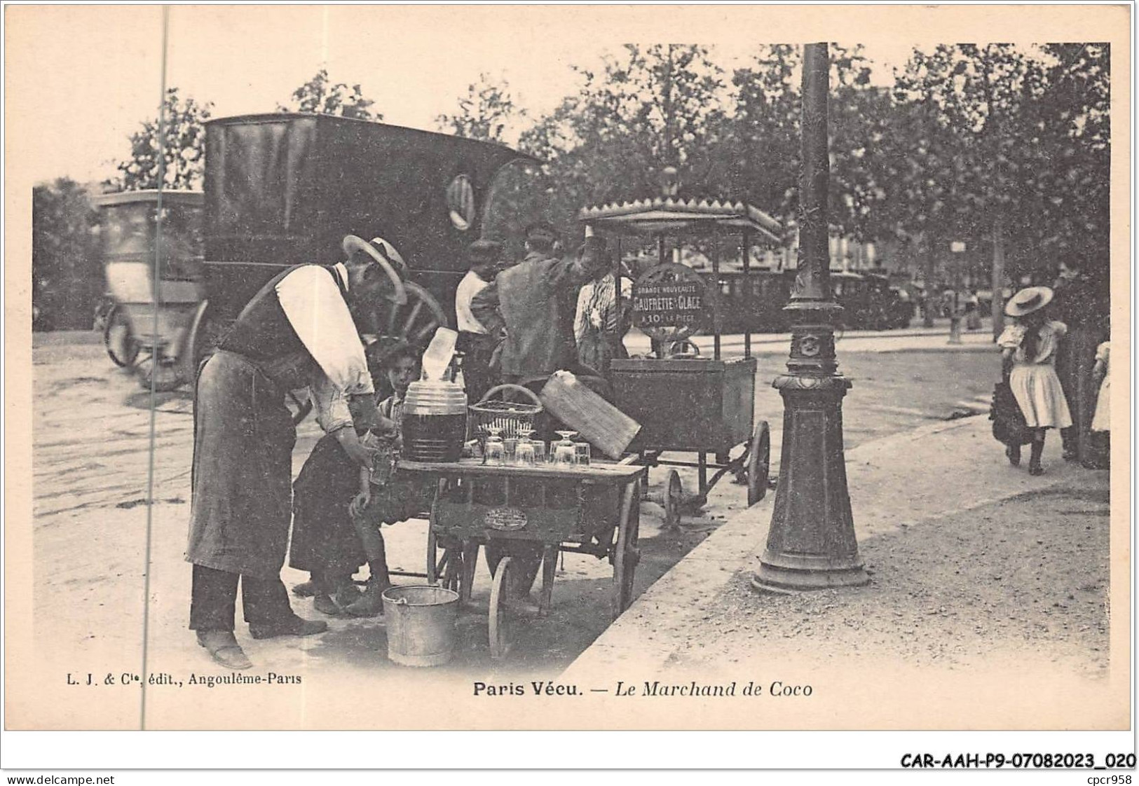 CAR-AAHP9-75-0780 - PARIS-VECU - Le Marchand De Coco - Sonstige & Ohne Zuordnung