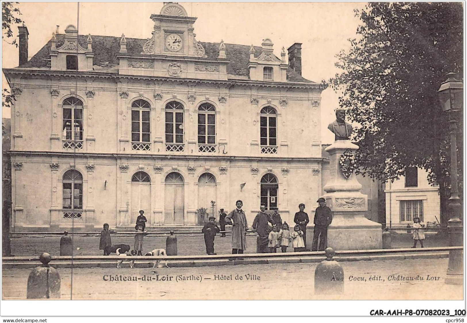 CAR-AAHP8-72-0720 - CHATEAU-DU-LOIR - Hôtel De Ville - Chateau Du Loir
