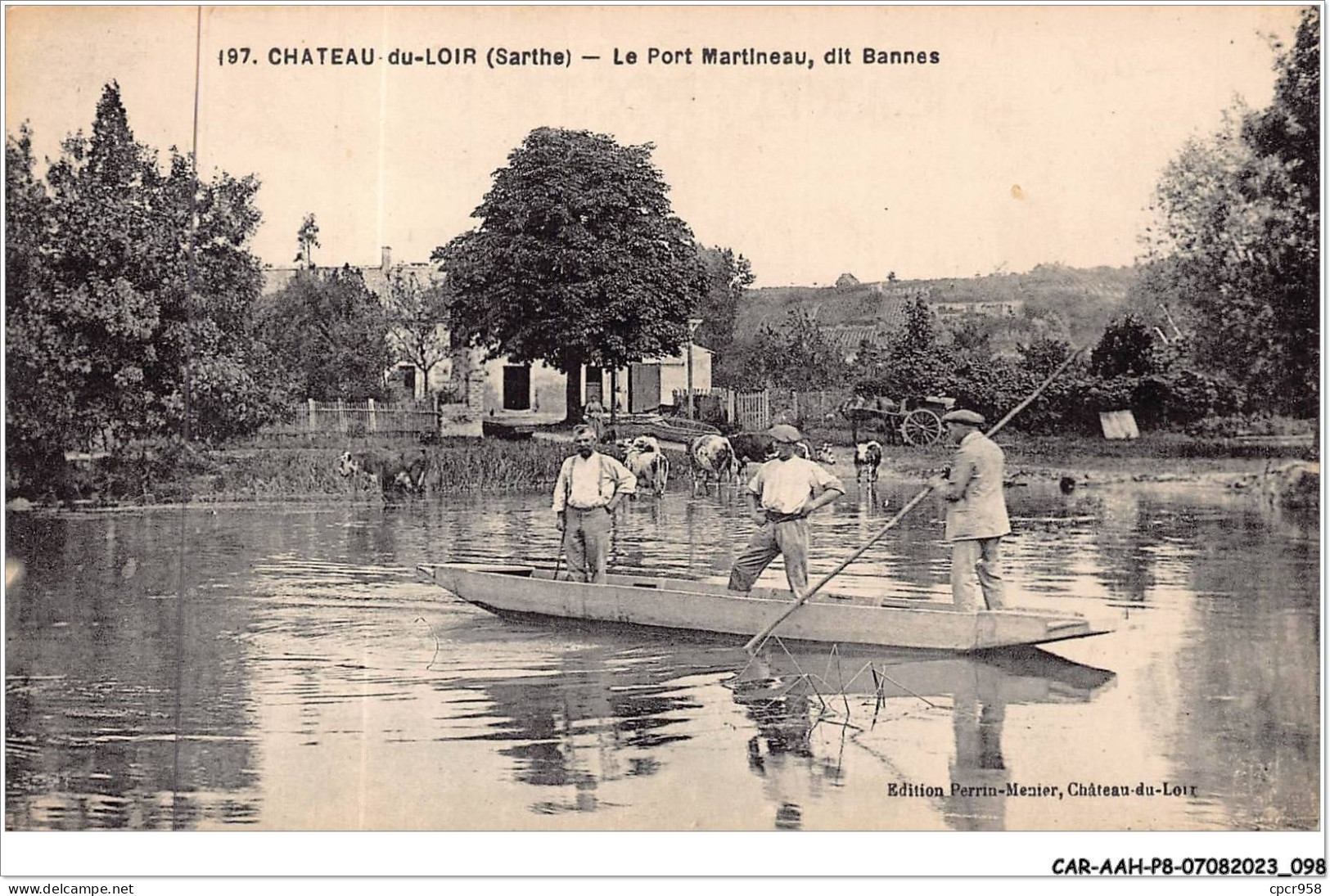 CAR-AAHP8-72-0719 - CHATEAU-DU-LOIR - Le Port Martineau Dit Bannes - Chateau Du Loir