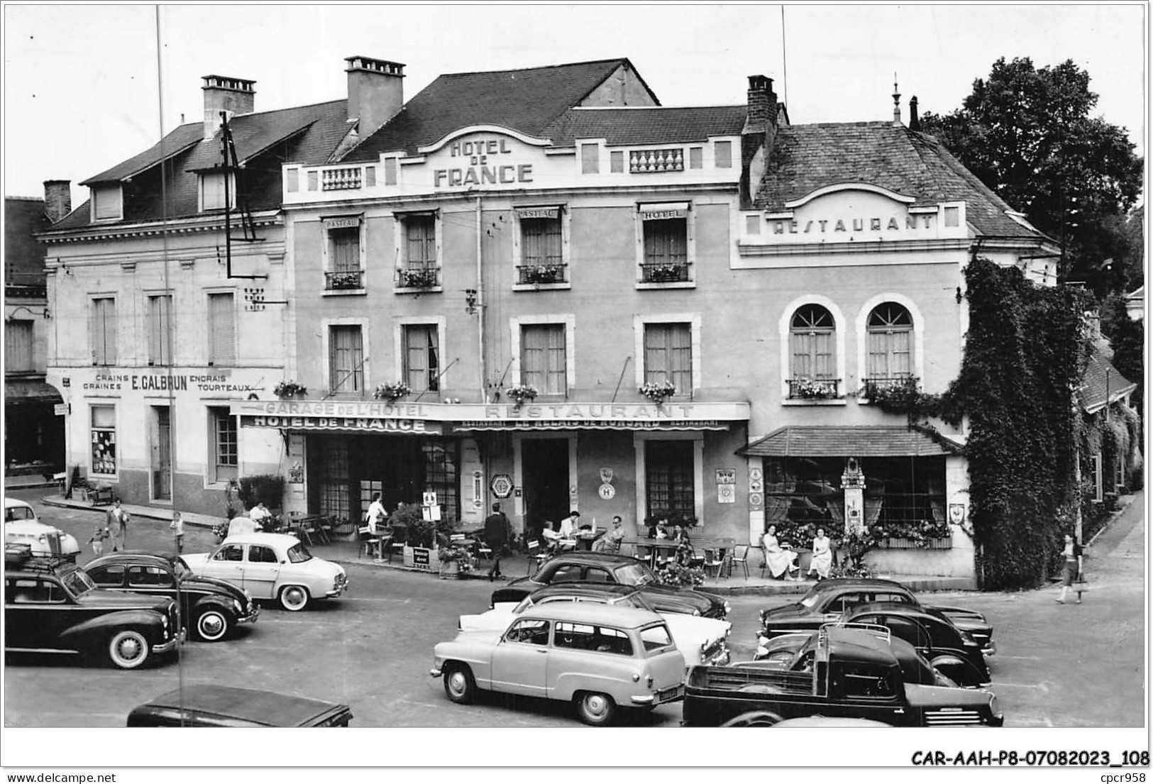 CAR-AAHP8-72-0724 - LA CHARTHE-SUR-LOIR - Hôtel De France  - Other & Unclassified