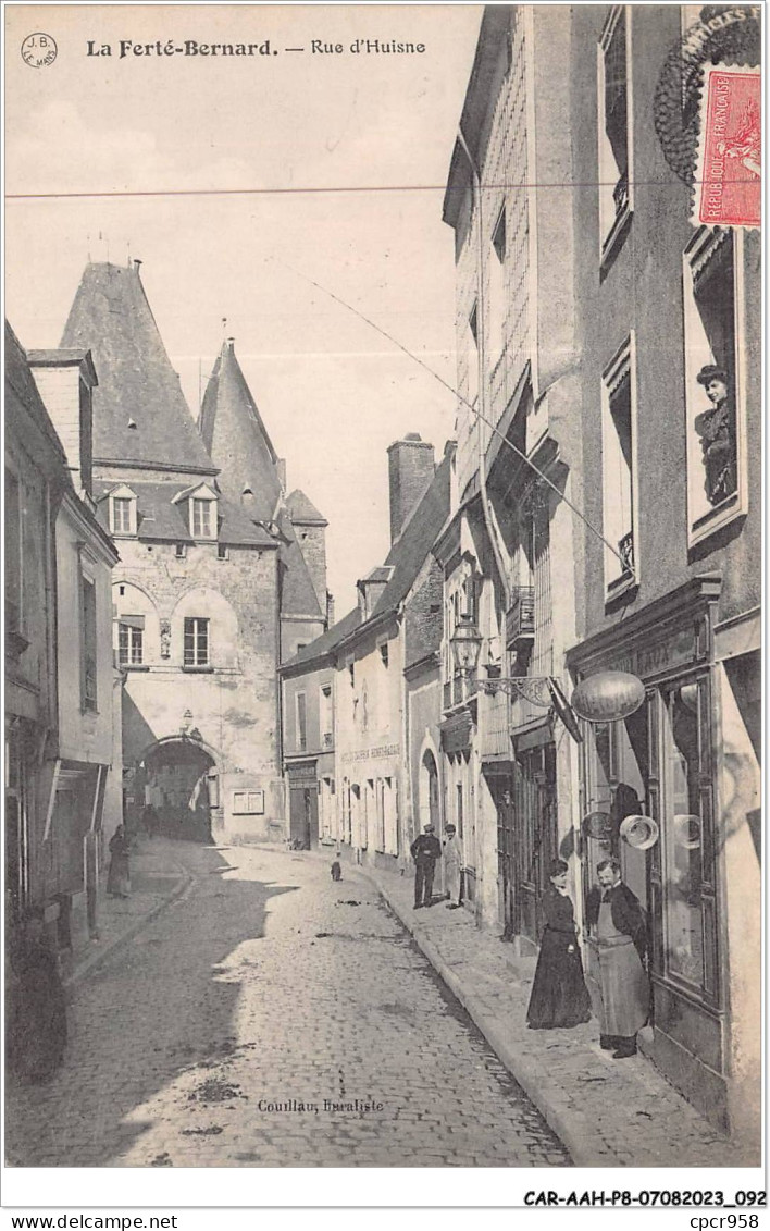 CAR-AAHP8-72-0716 - LA FERTE BERNARD - Rue D'huisne - La Ferte Bernard