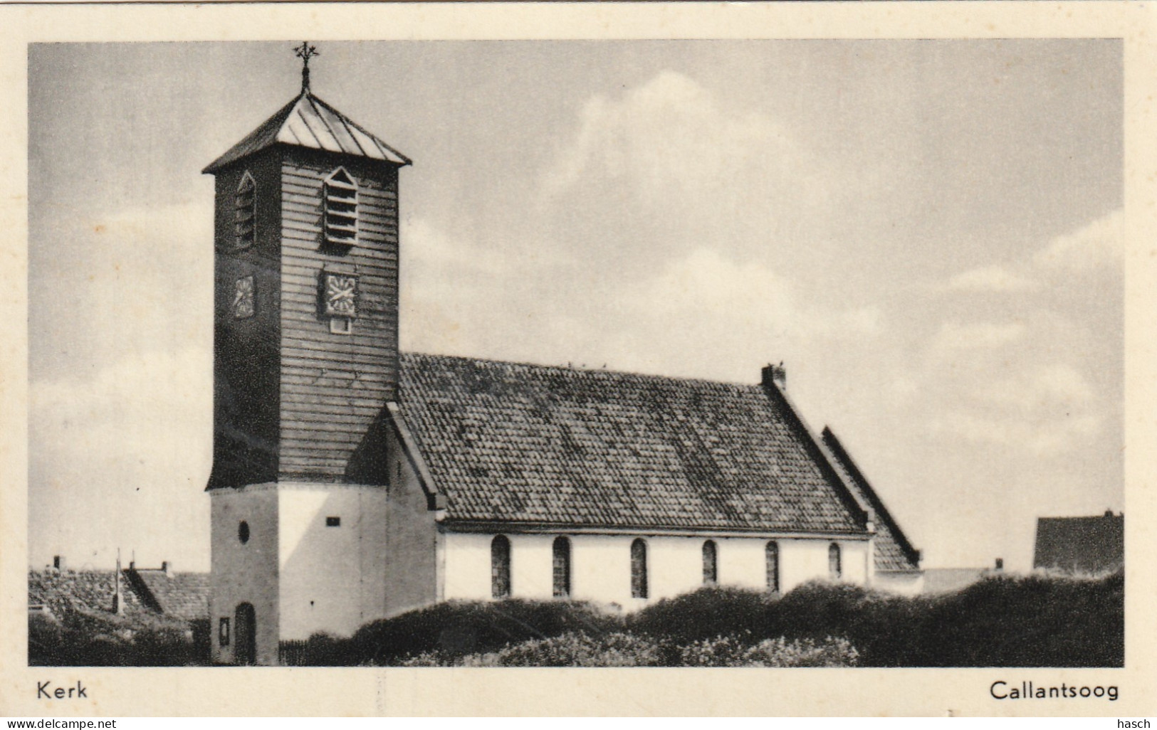 4933 65 Callantsoog, Kerk. (Kleine Beschadiging Rechtsonder)  - Other & Unclassified