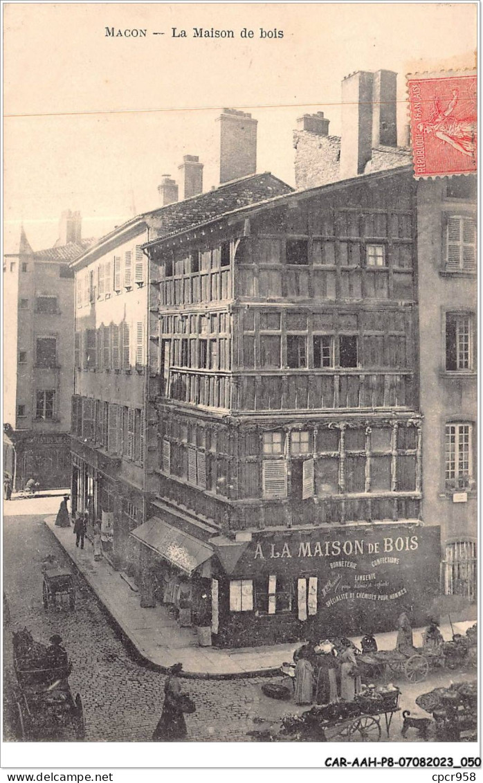 CAR-AAHP8-71-0695 - MACON - La Maison De Bois - Macon