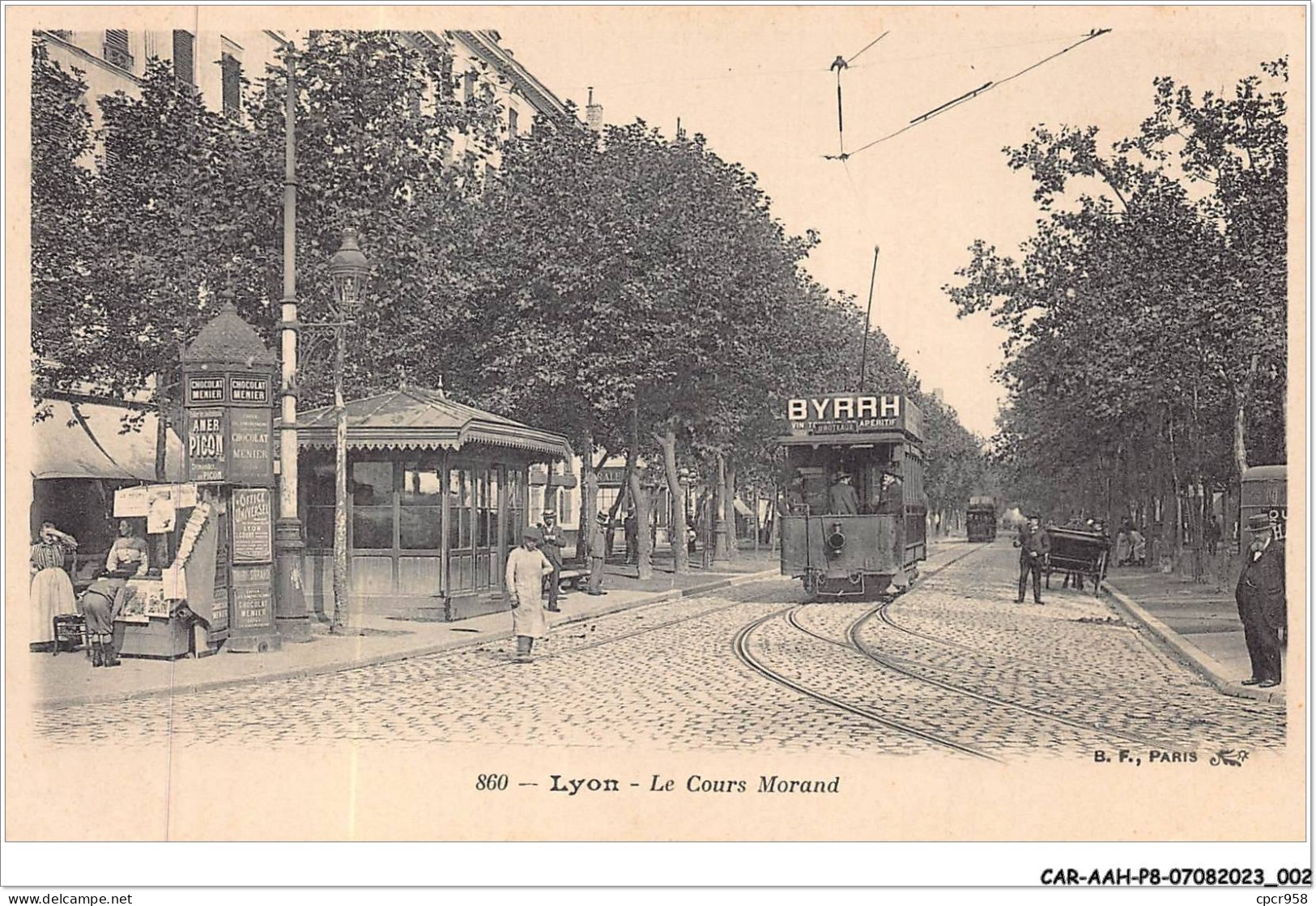 CAR-AAHP8-69-0671 - LYON - Le Cours Morand - Tramway - Autres & Non Classés