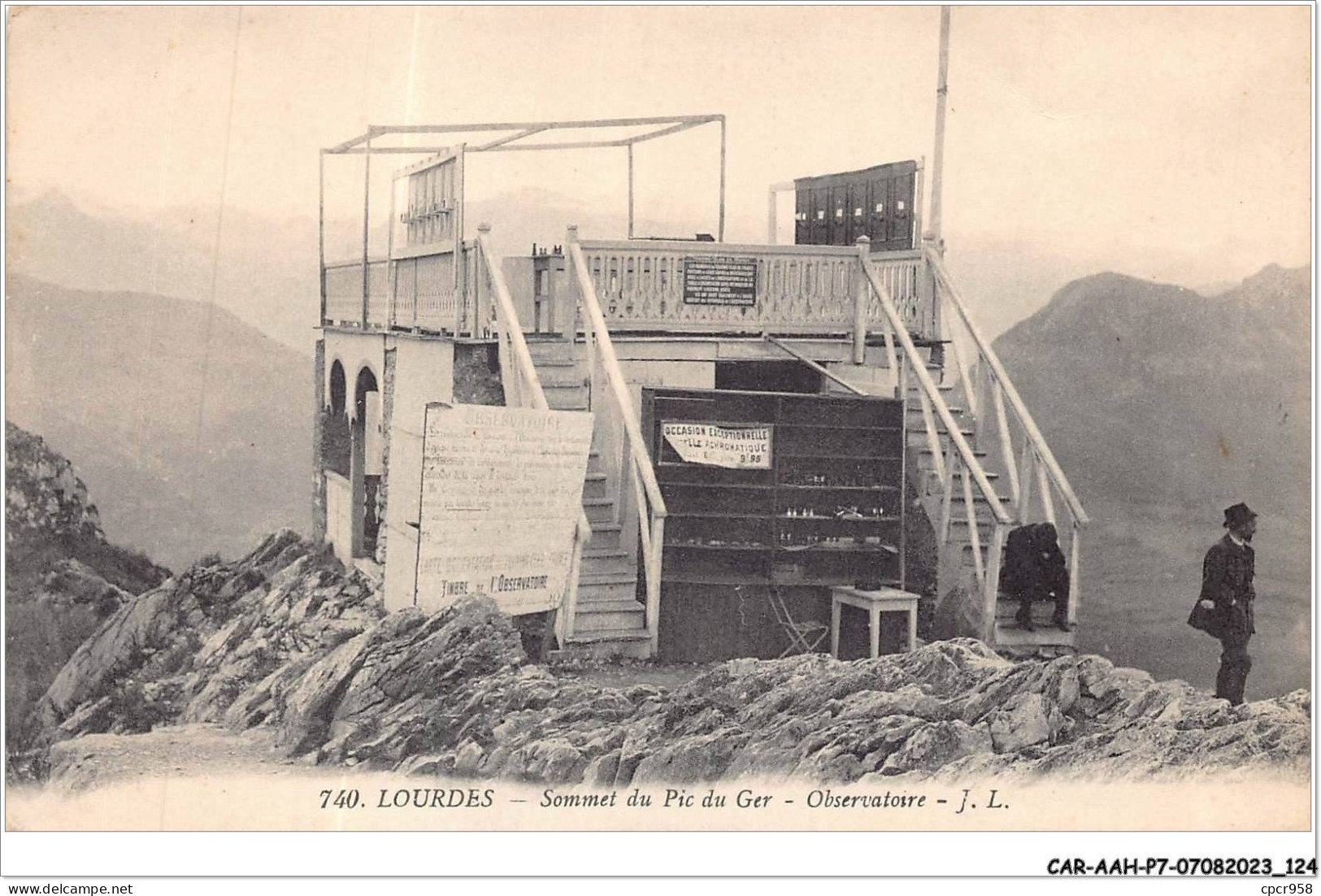 CAR-AAHP7-65-0632 - LOURDES - Sommet Du Pic Du Ger Observatoire - Lourdes