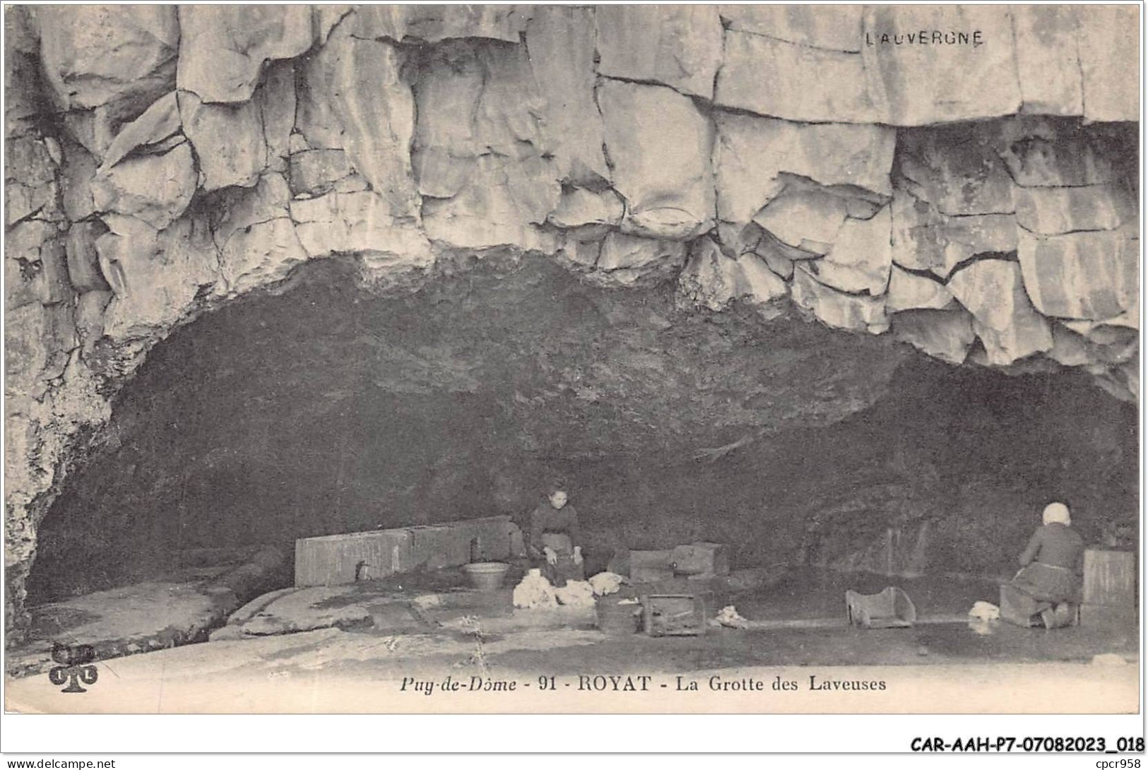 CAR-AAHP7-63-0579 - ROYAT - La Grotte Des Laveuses - Royat